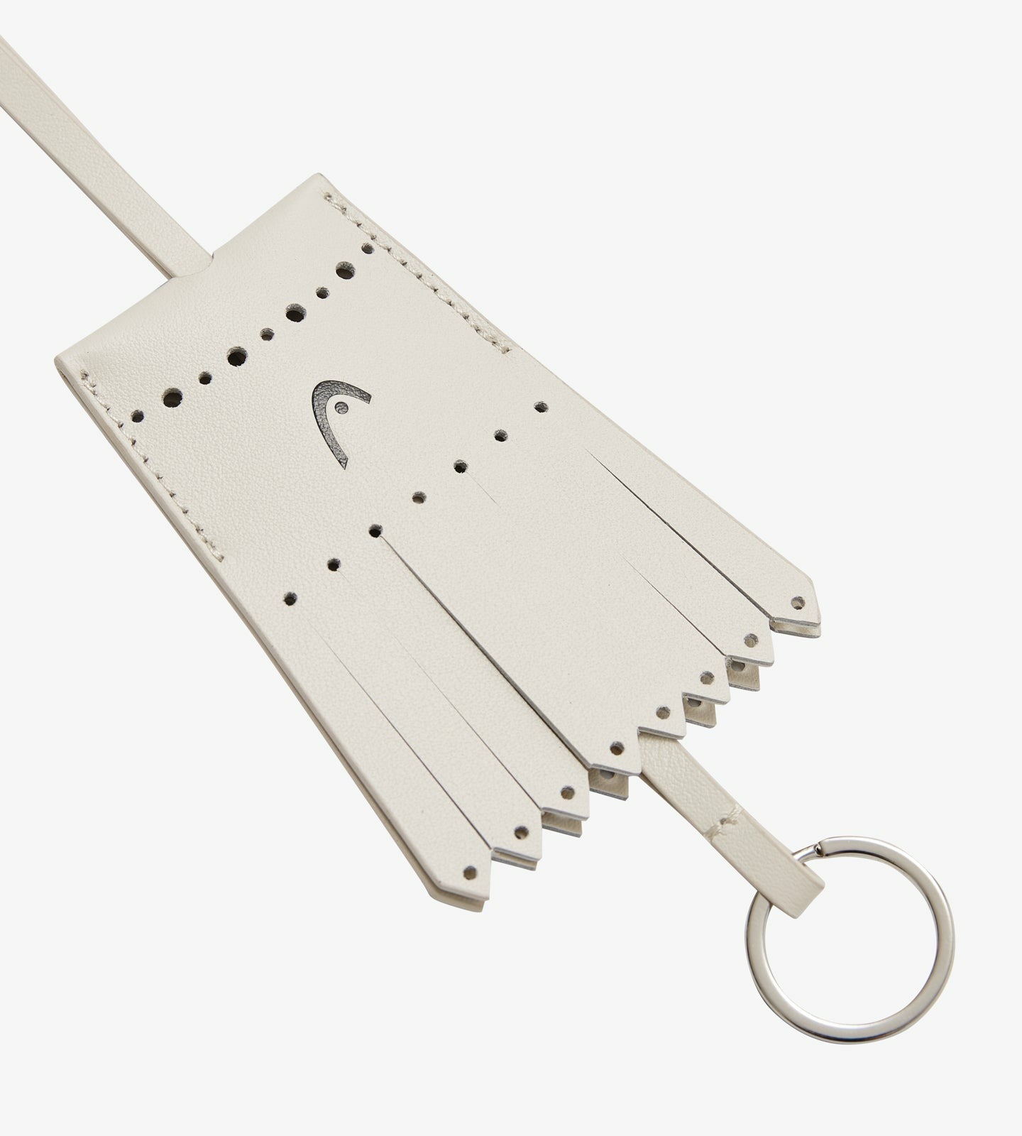 Head Golf Kiltie Keychain - White