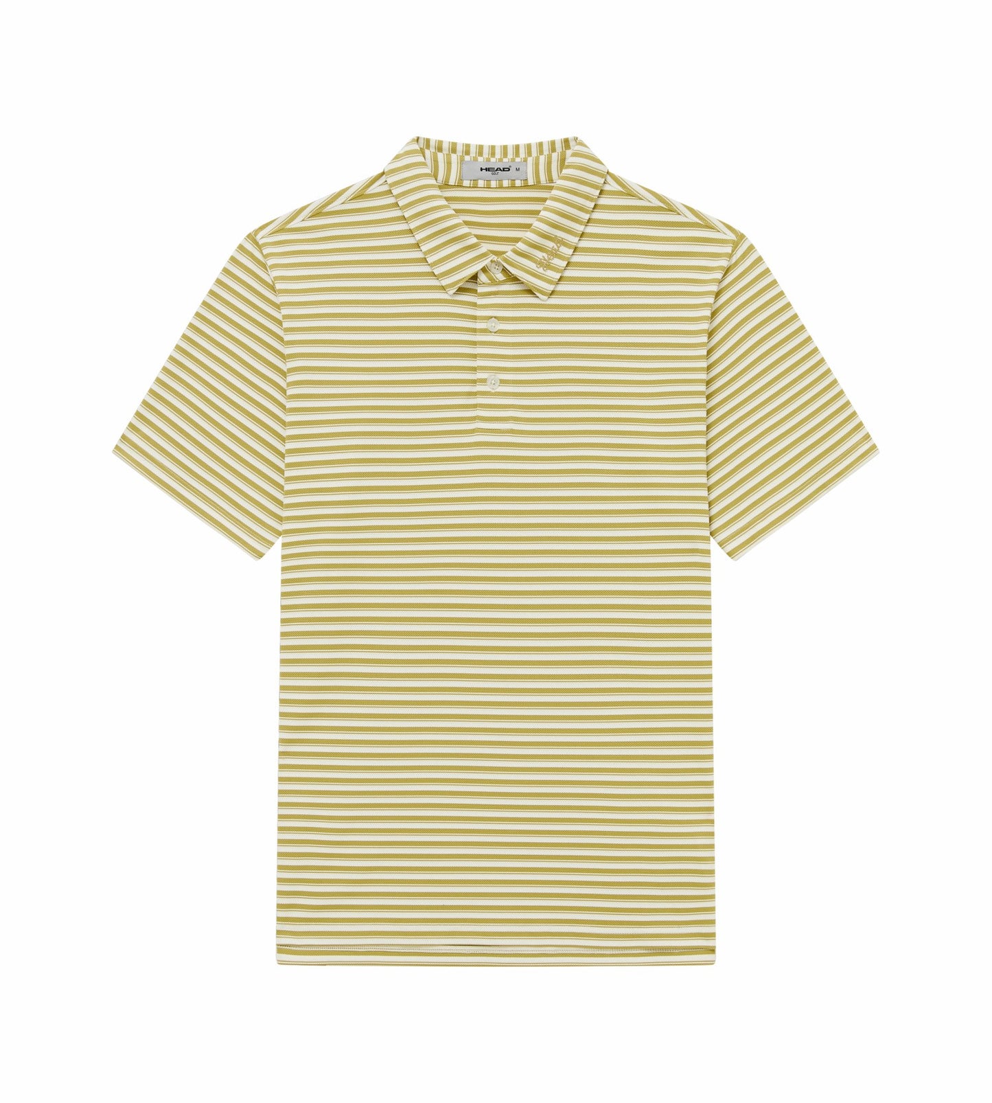 Head Golf Engineer Stripe Polo - KHAKI/CREAM