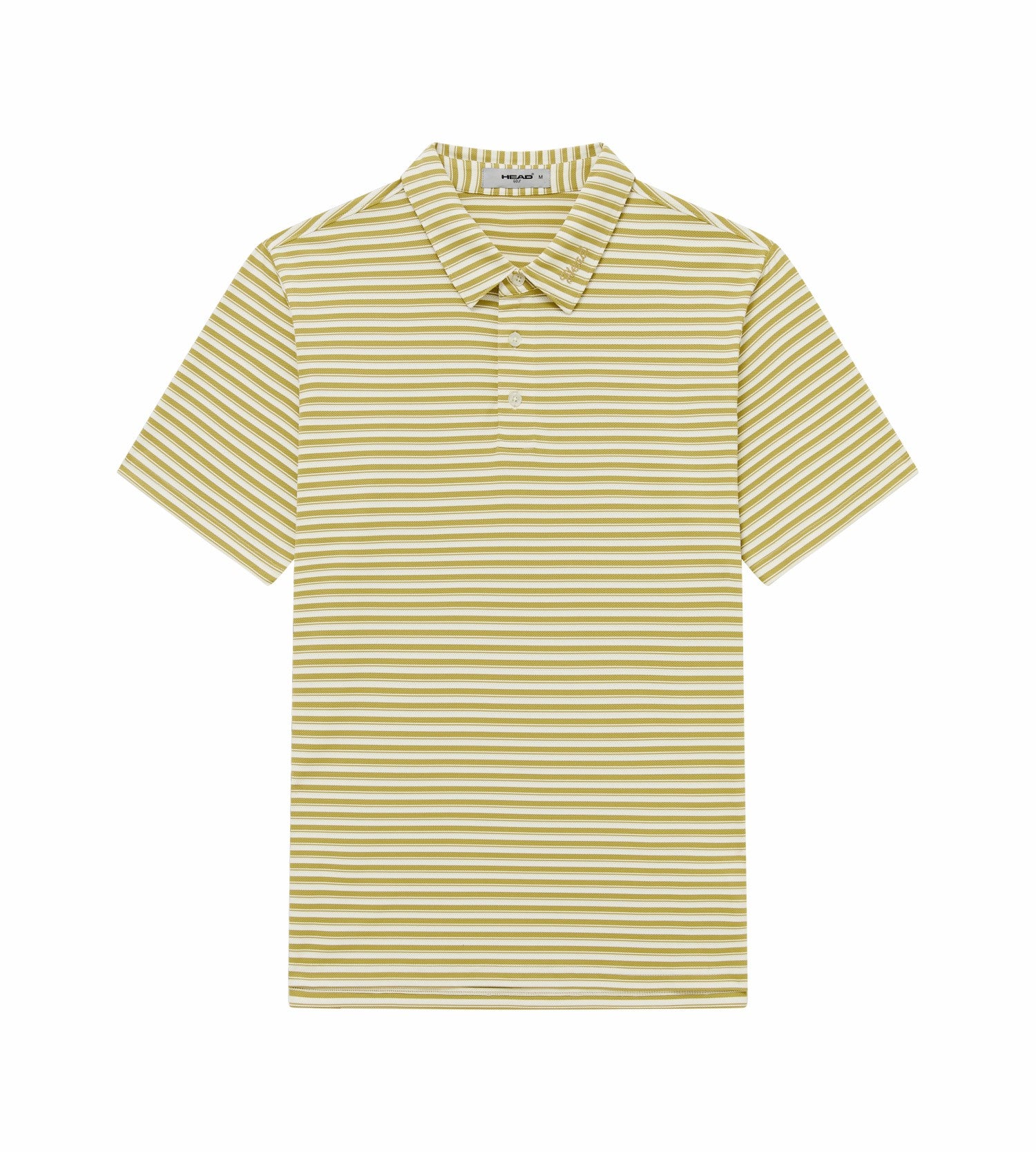 Head Golf Engineer Stripe Polo - KHAKI/CREAM
