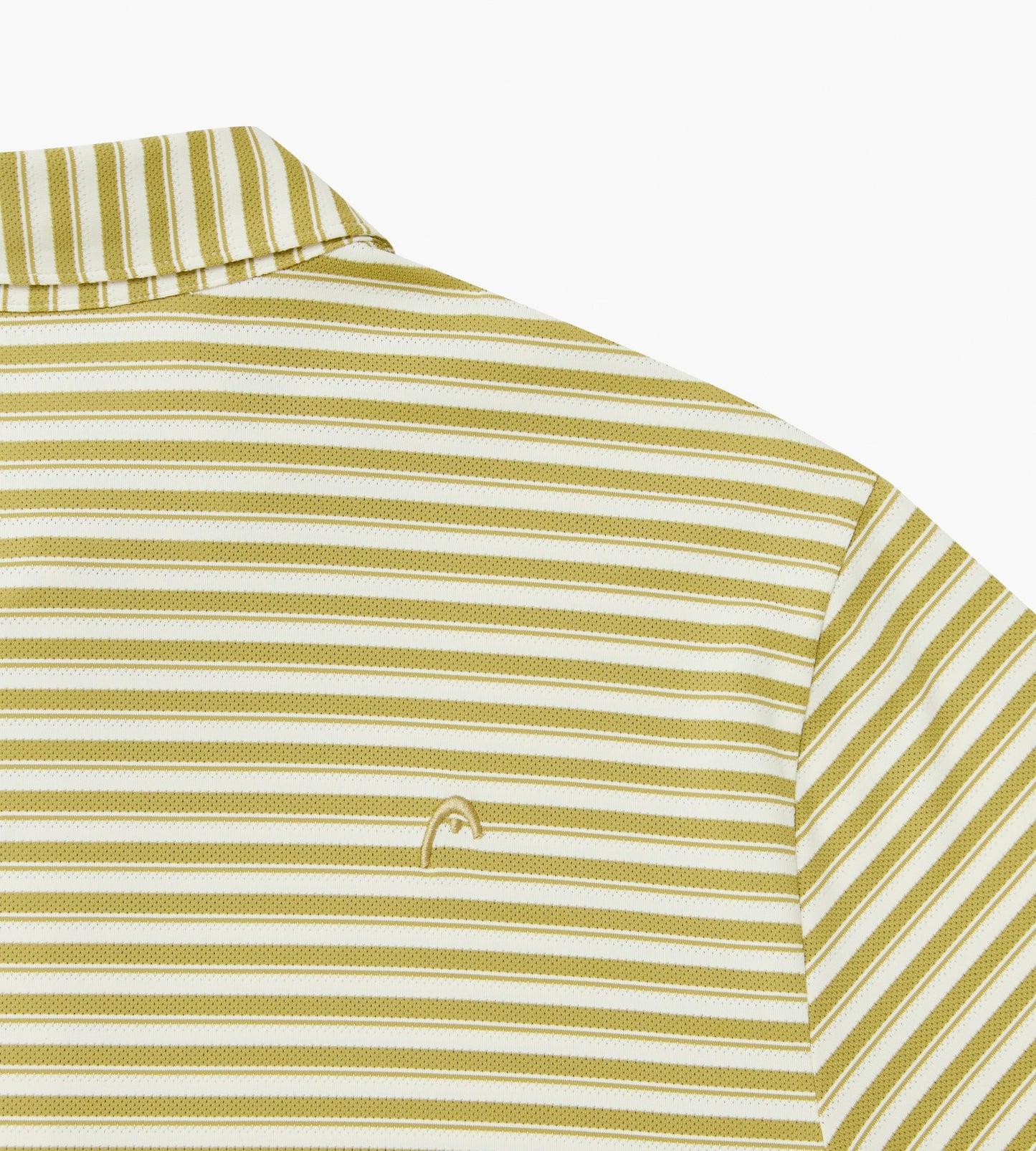 Head Golf Engineer Stripe Polo - KHAKI/CREAM