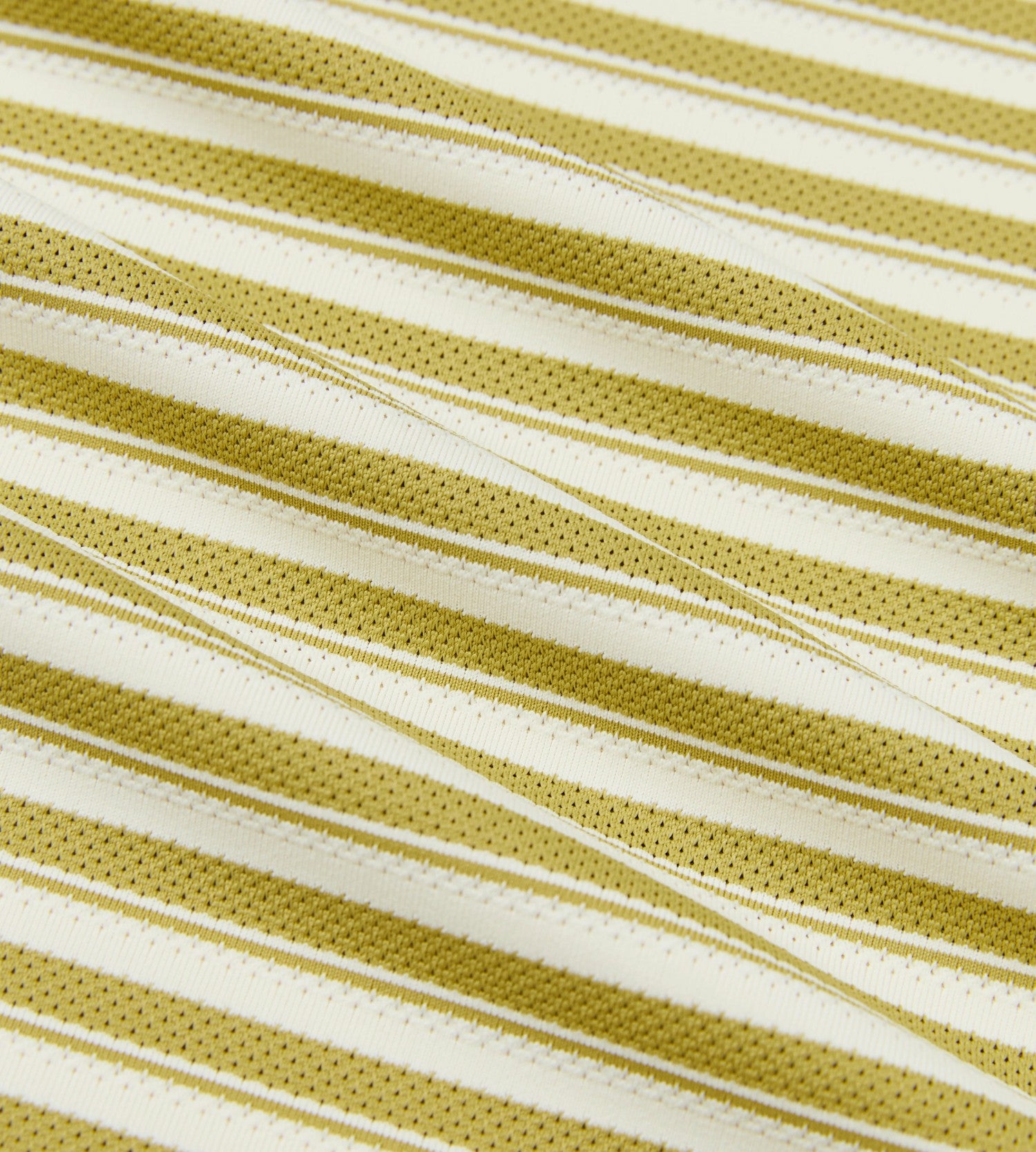 Head Golf Engineer Stripe Polo - KHAKI/CREAM