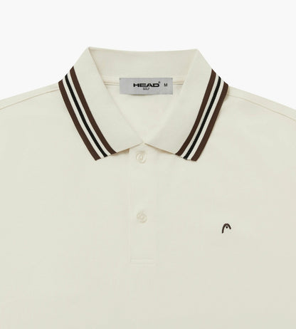 Head Golf Mens Classic Polo - Cream