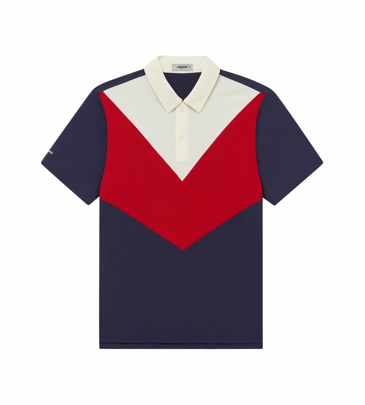 Head Golf Color Block Polo - Deep Navy