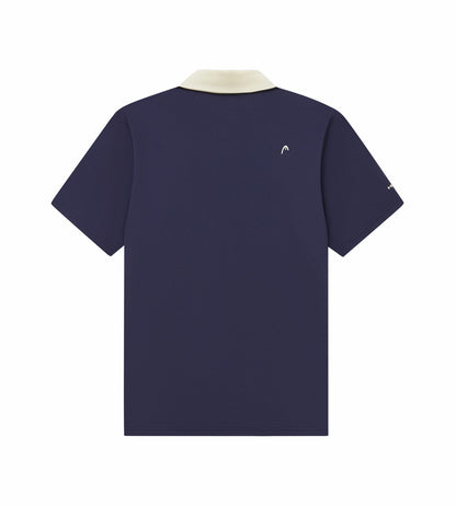 Head Golf Color Block Polo - Deep Navy