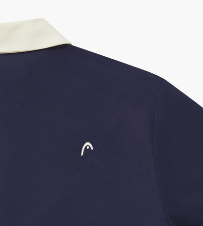 Head Golf Color Block Polo - Deep Navy