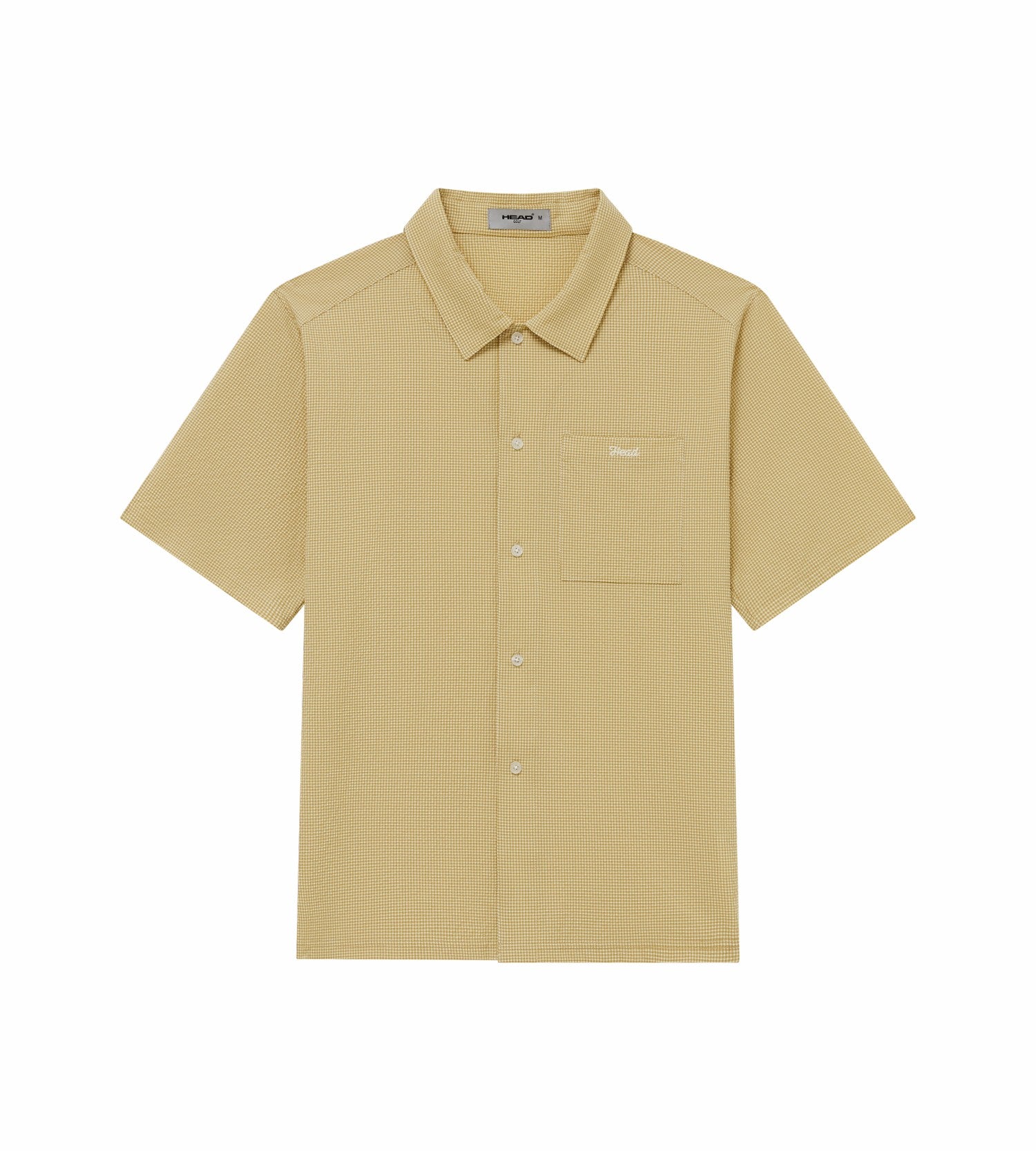 Head Golf Short Sleeve Shirt - CREAM/KHAKI