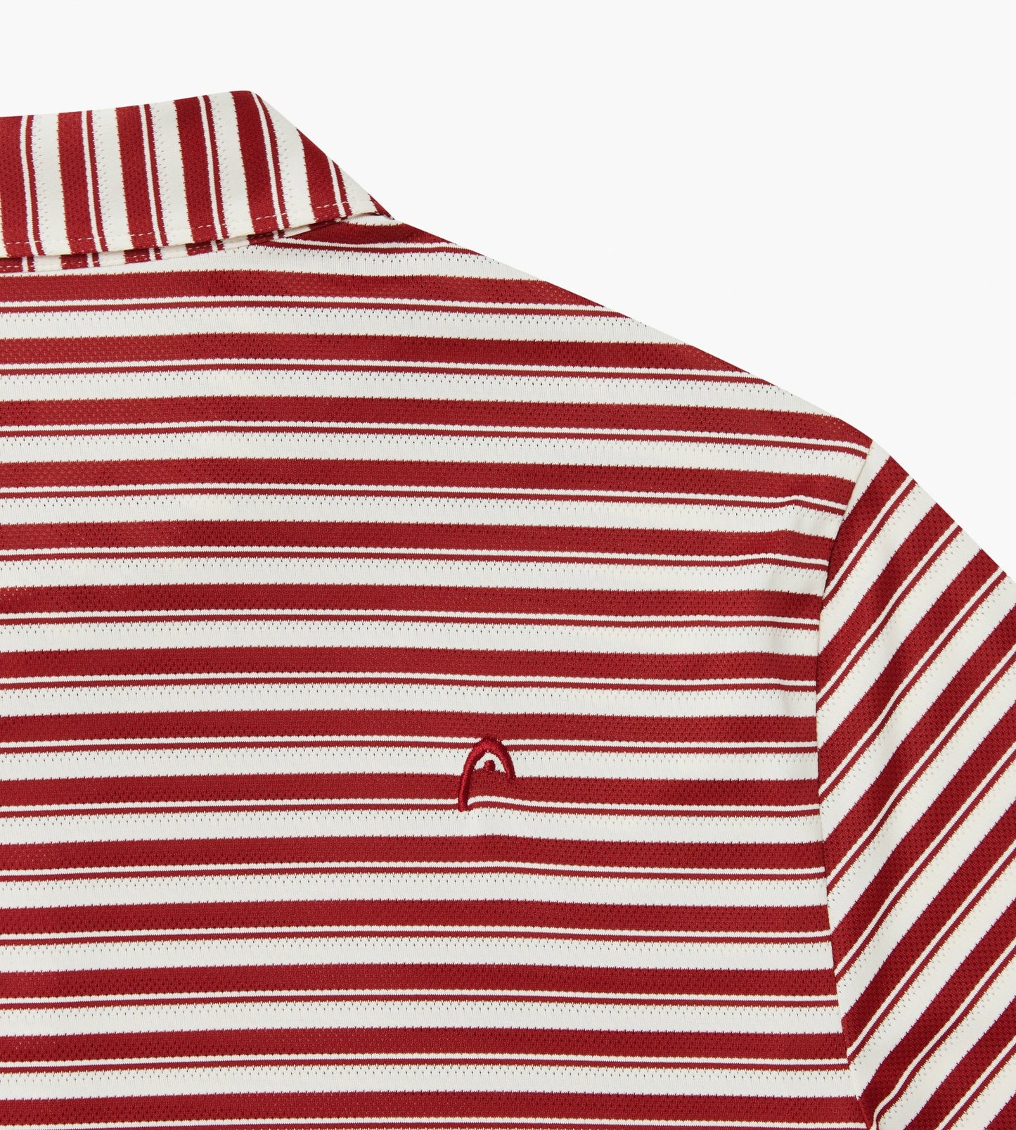 Head Golf Engineer Stripe Polo - SAVVY RED/CREAM