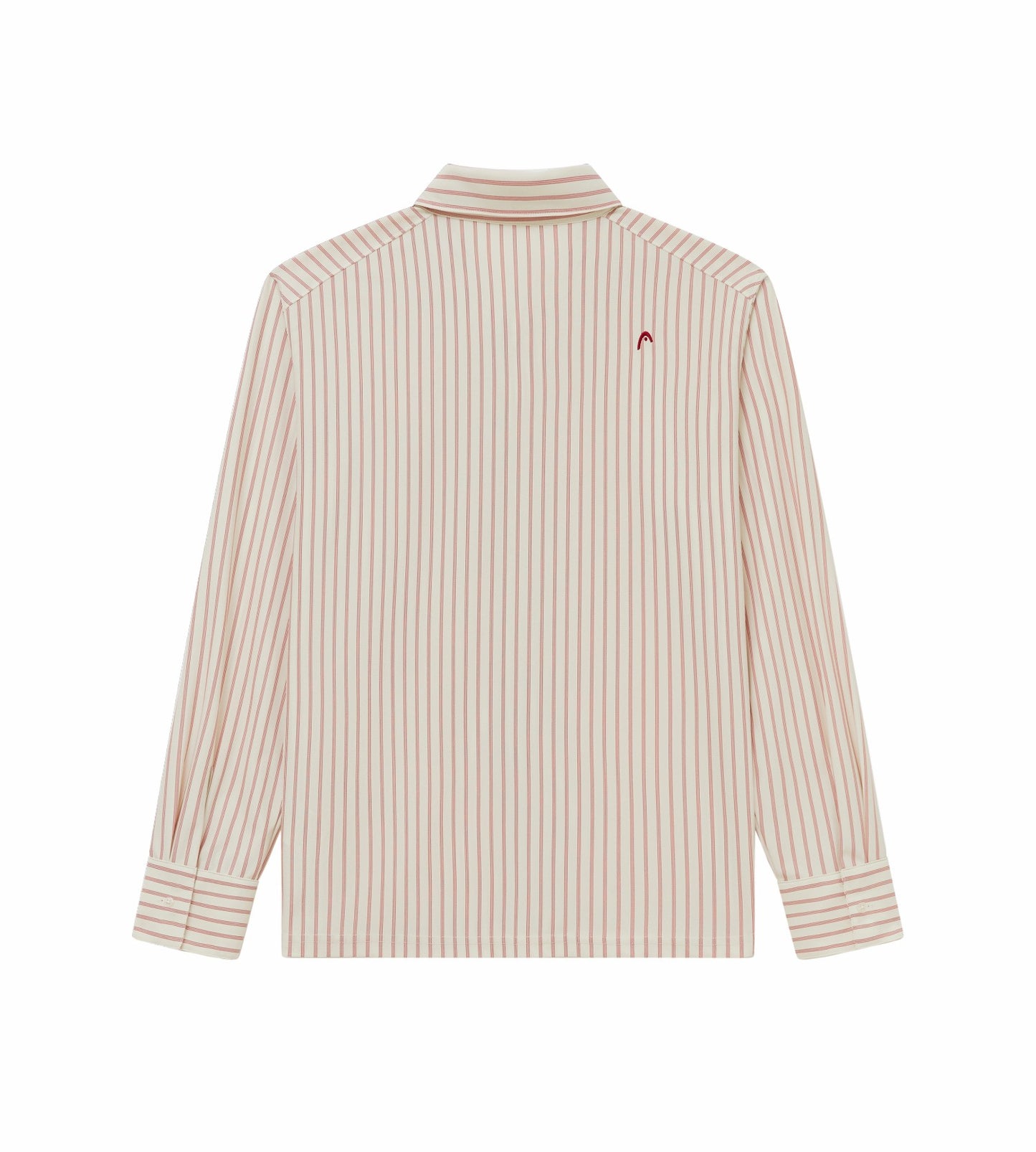 Head Golf Long Sleeve Shirt - CREAM/RED