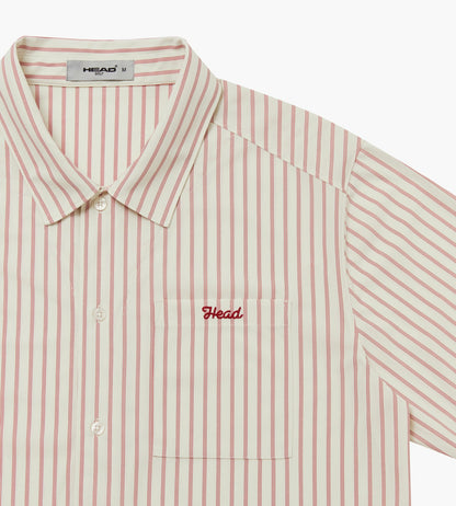 Head Golf Long Sleeve Shirt - CREAM/RED