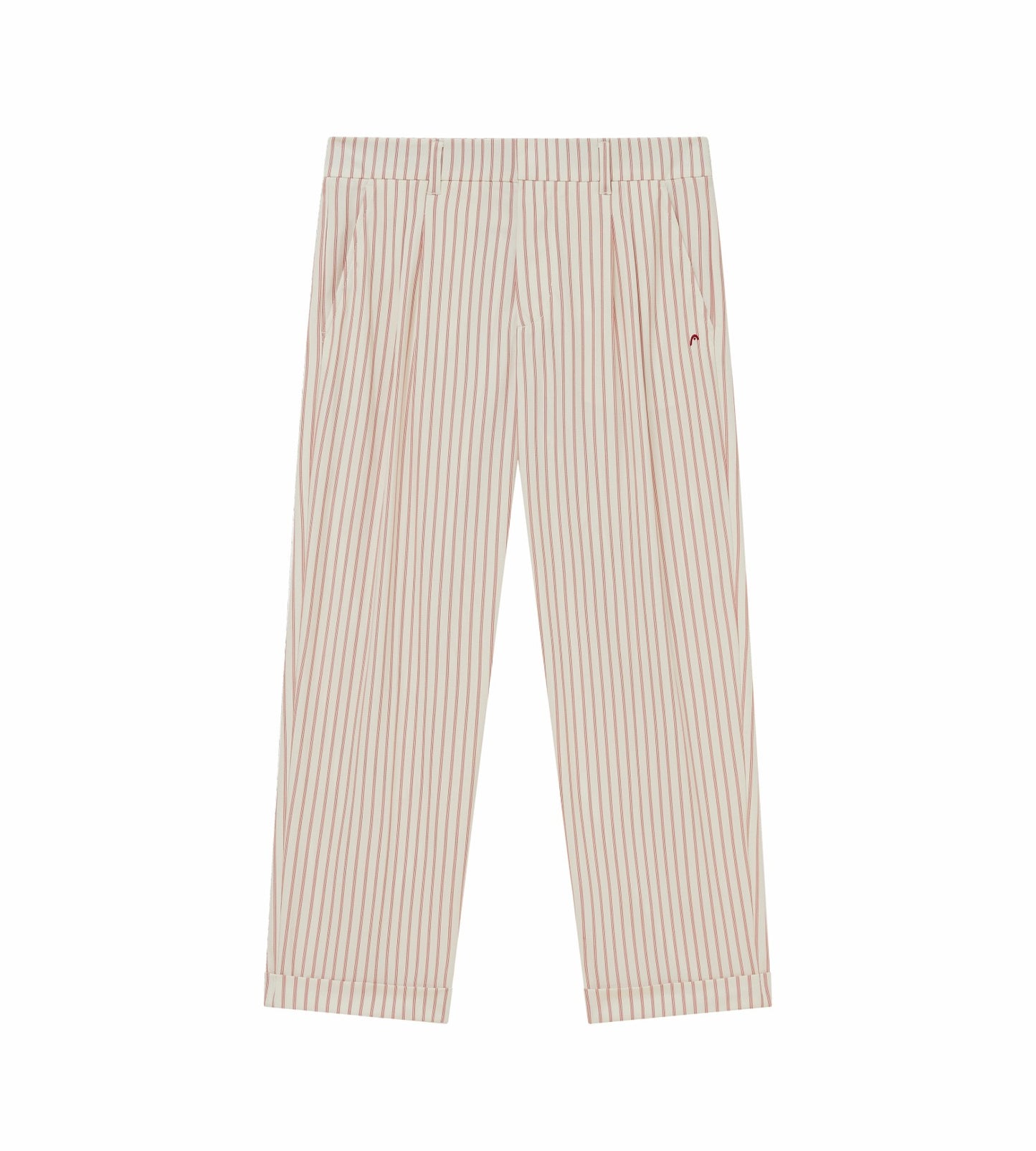 Head Golf Double Pleated Pants - CREAM/RED