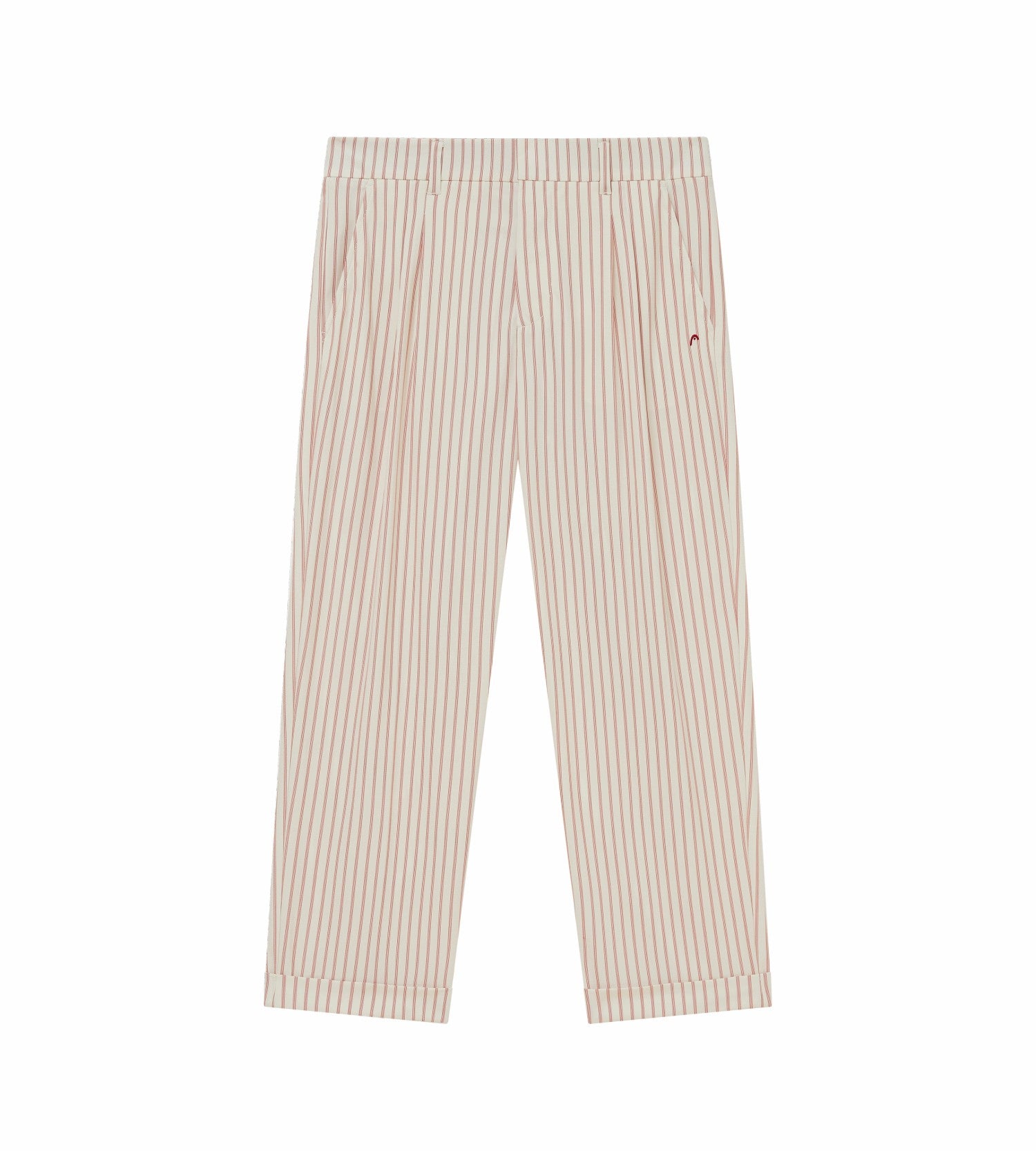 Head Golf Double Pleated Pants - CREAM/RED