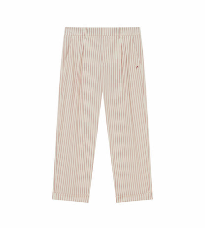 Head Golf Double Pleated Pants - CREAM/RED