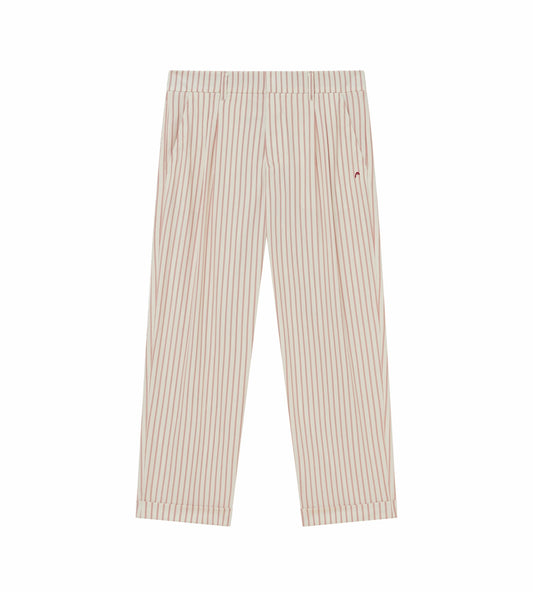 Head Golf Double Pleated Pants - CREAM/RED