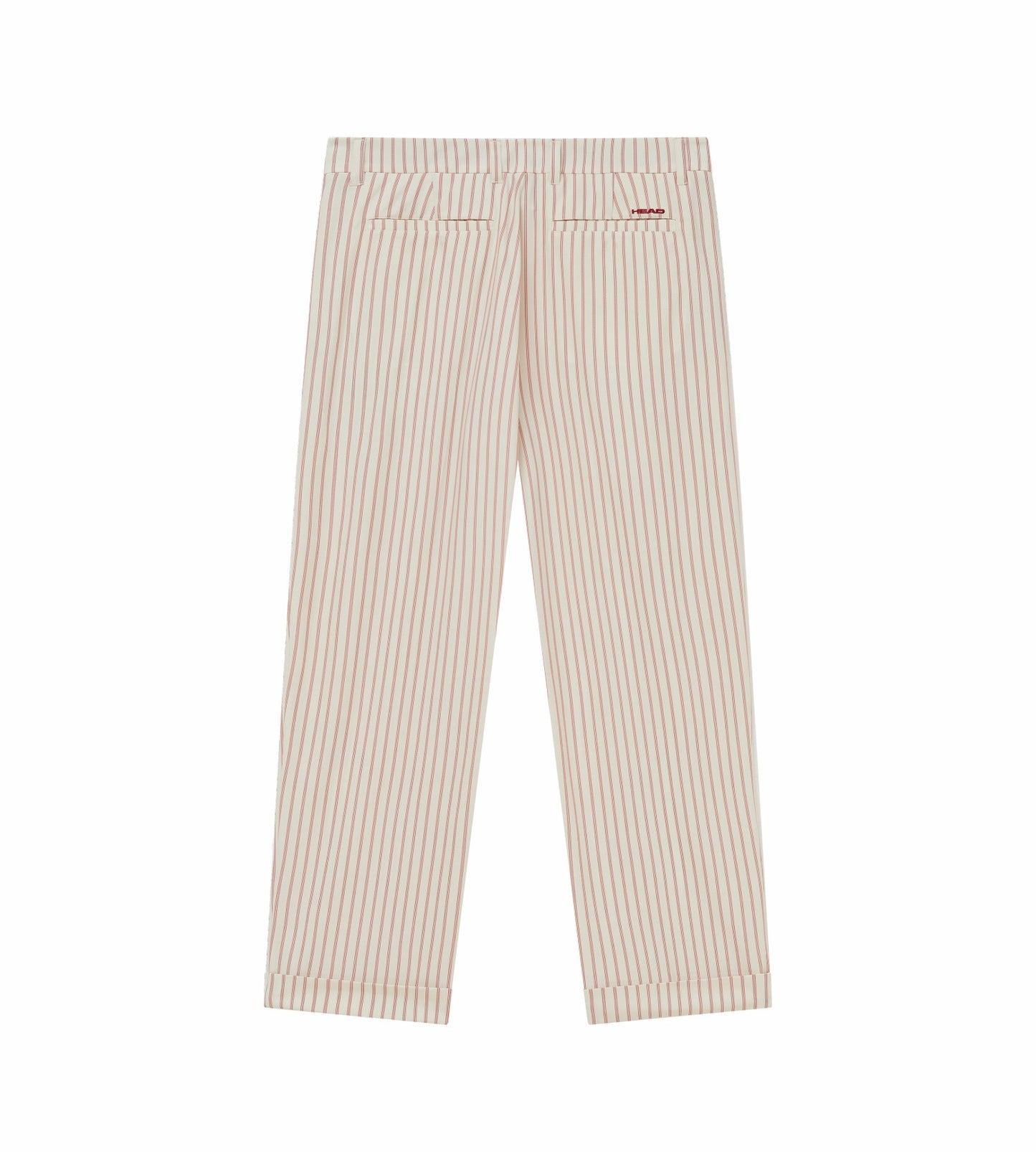 Head Golf Double Pleated Pants - CREAM/RED