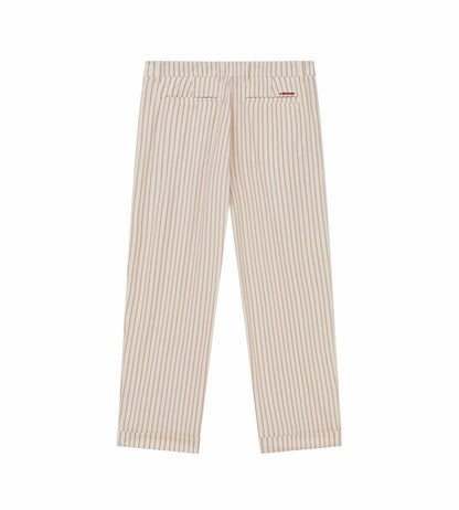 Head Golf Double Pleated Pants - CREAM/RED