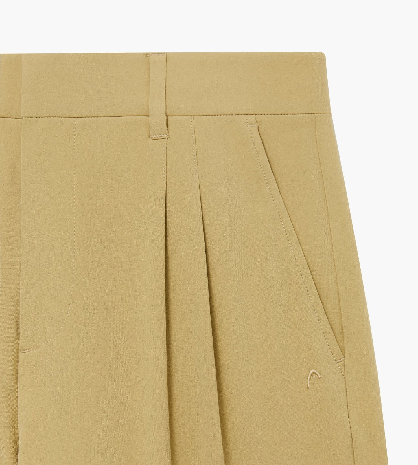 Head Golf Double Pleated Pants - KHAKI