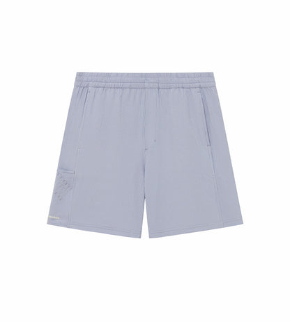 Head Golf Performance Waffle Plaid Shorts - CREAM/DUSTY BLUE