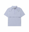 CREAM/DUSTY BLUE