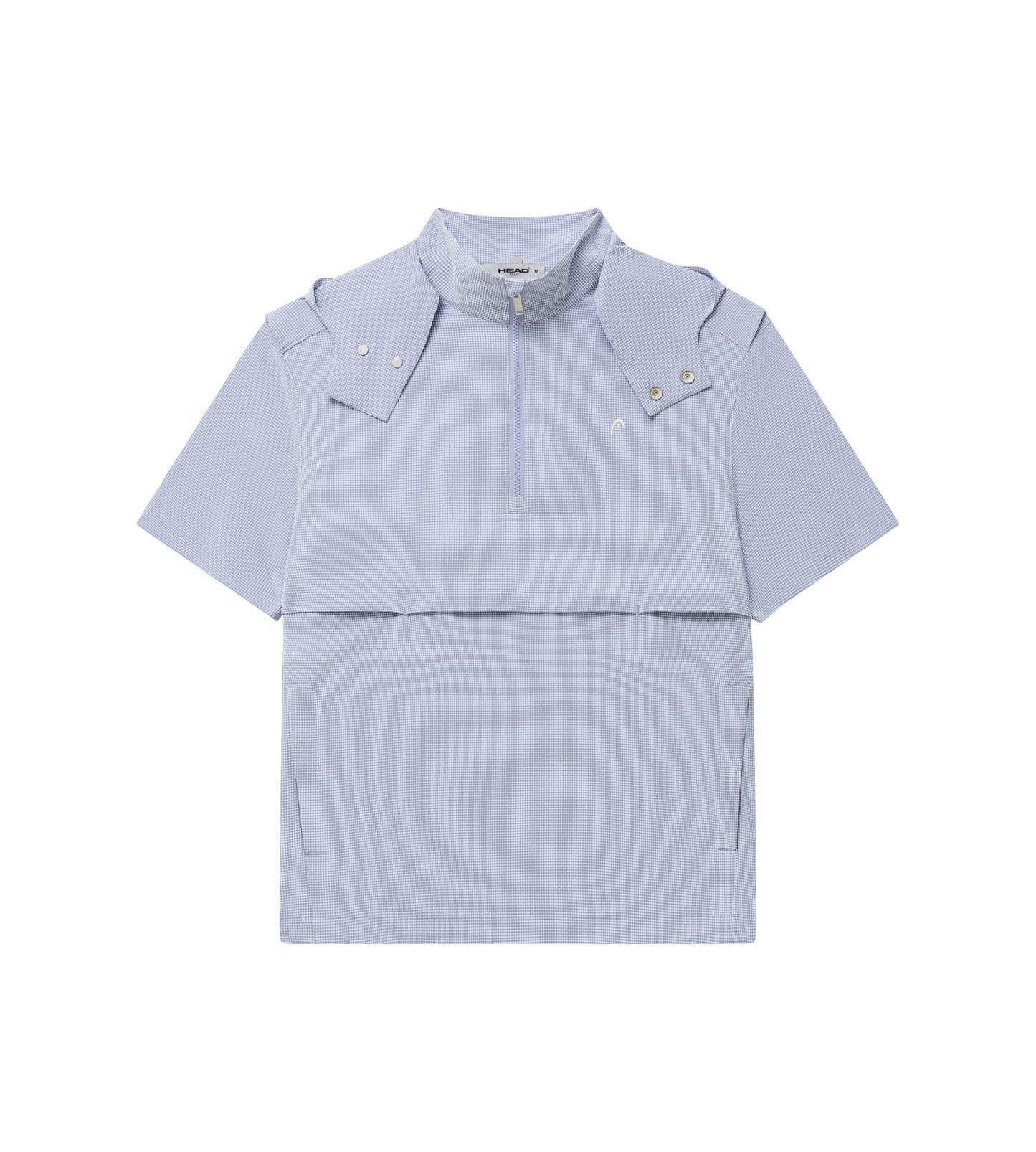Head Golf Short Sleeve Anorak - CREAM/DUSTY BLUE