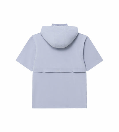 Head Golf Short Sleeve Anorak - CREAM/DUSTY BLUE