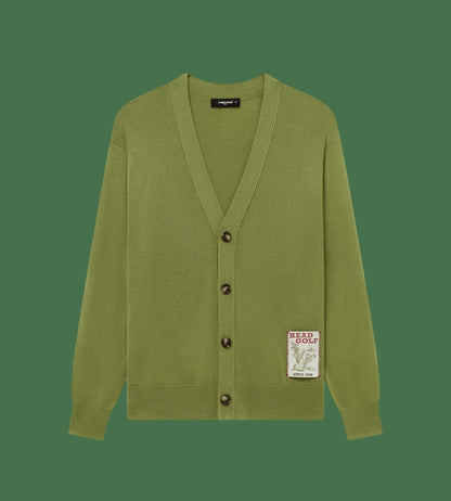 Head Golf Performance Tailored Cardigan - MOSS GREEN