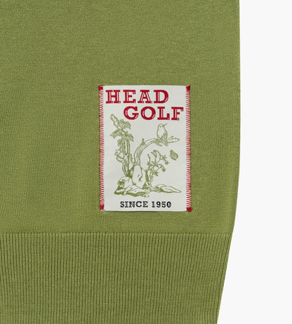 Head Golf Performance Tailored Cardigan - MOSS GREEN