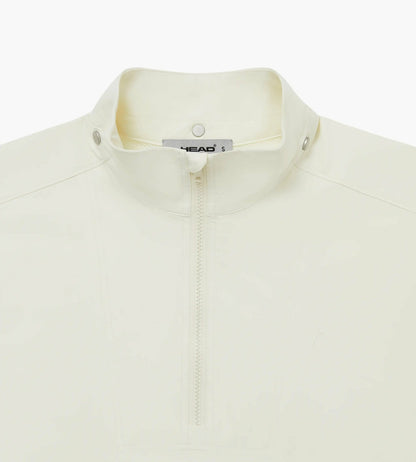 Head Golf Mens Short Sleeve Anorak - Cream