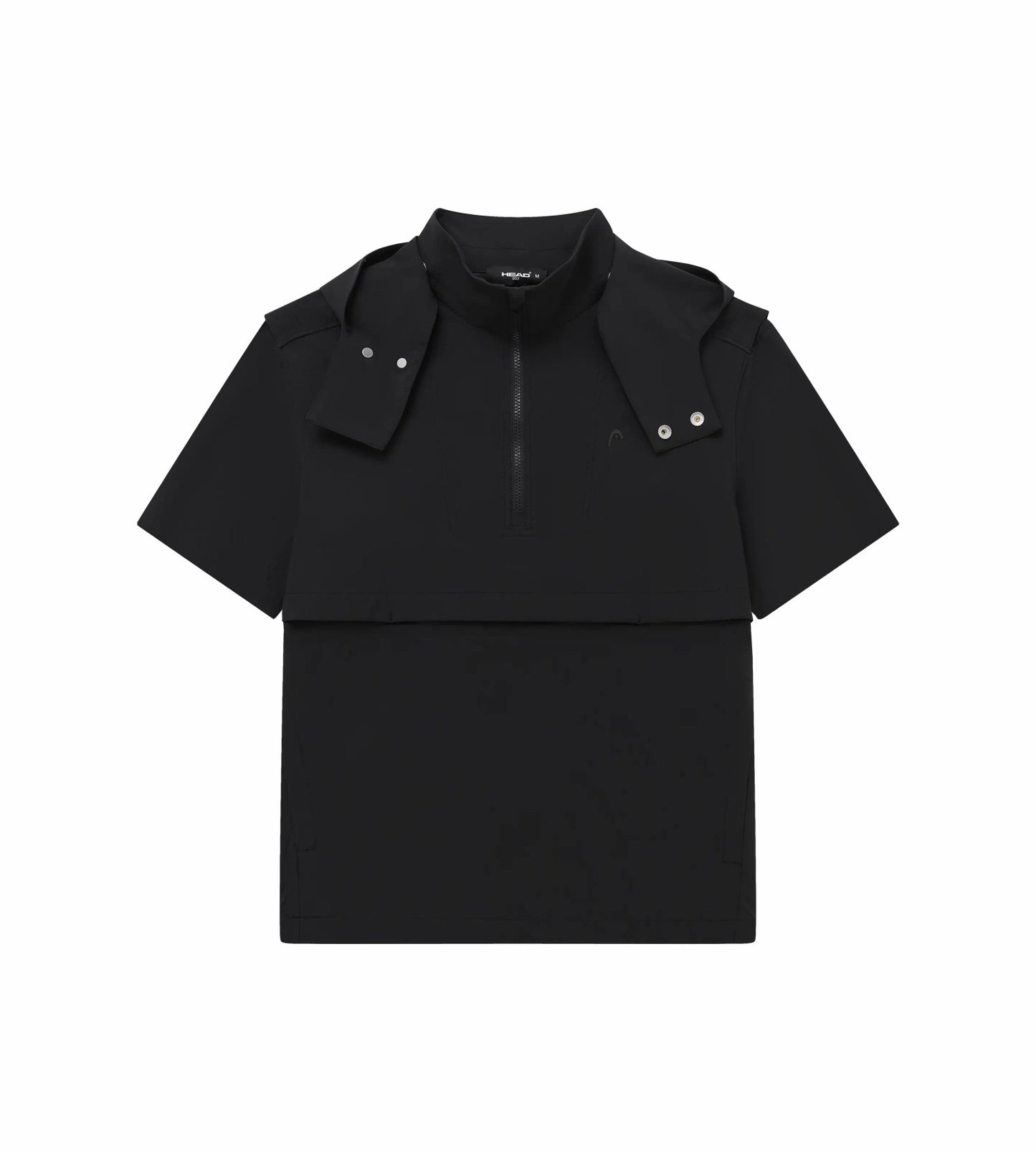 Head Golf Mens Short Sleeve Anorak - Black