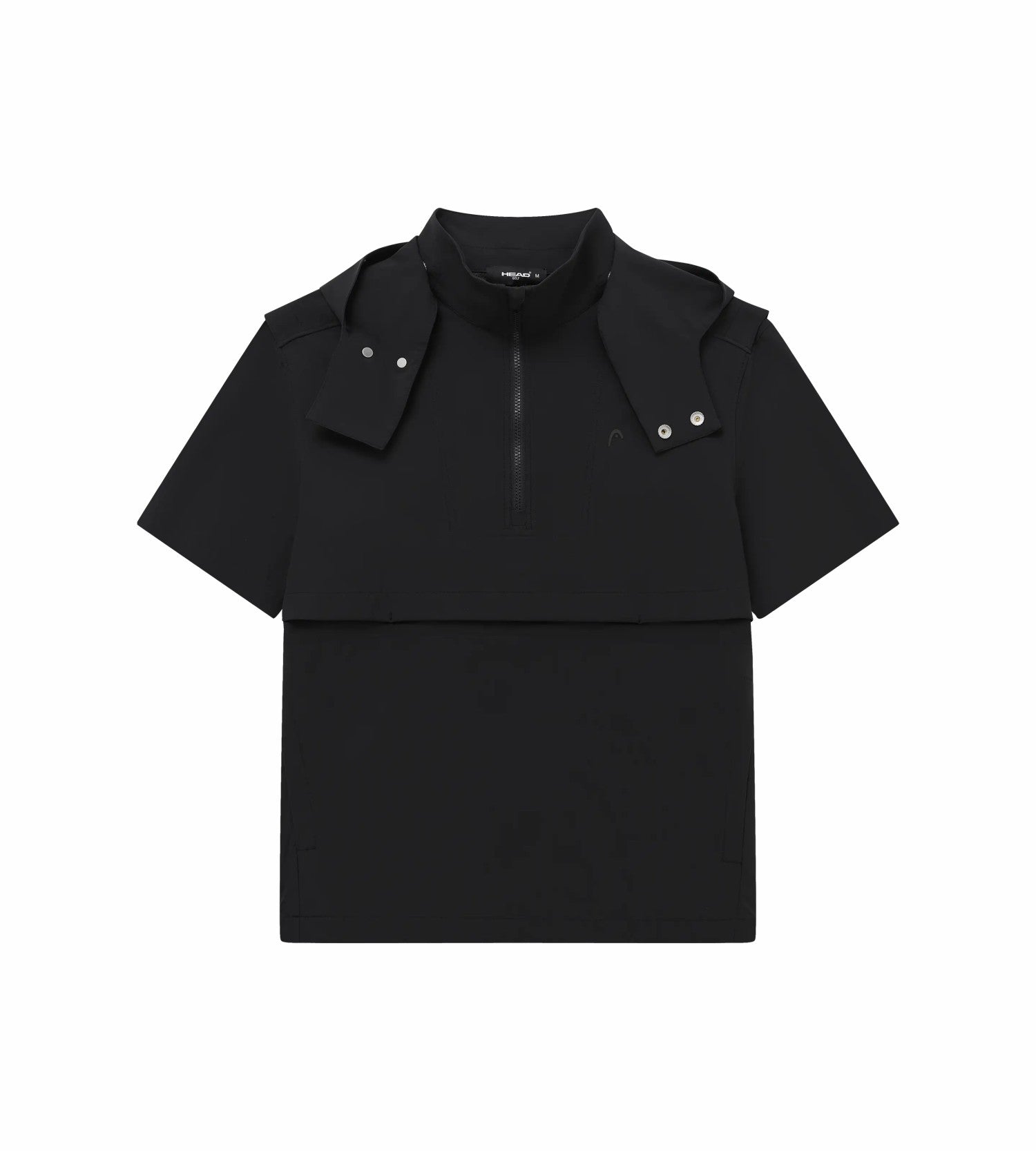 Head Golf Mens Short Sleeve Anorak - Black