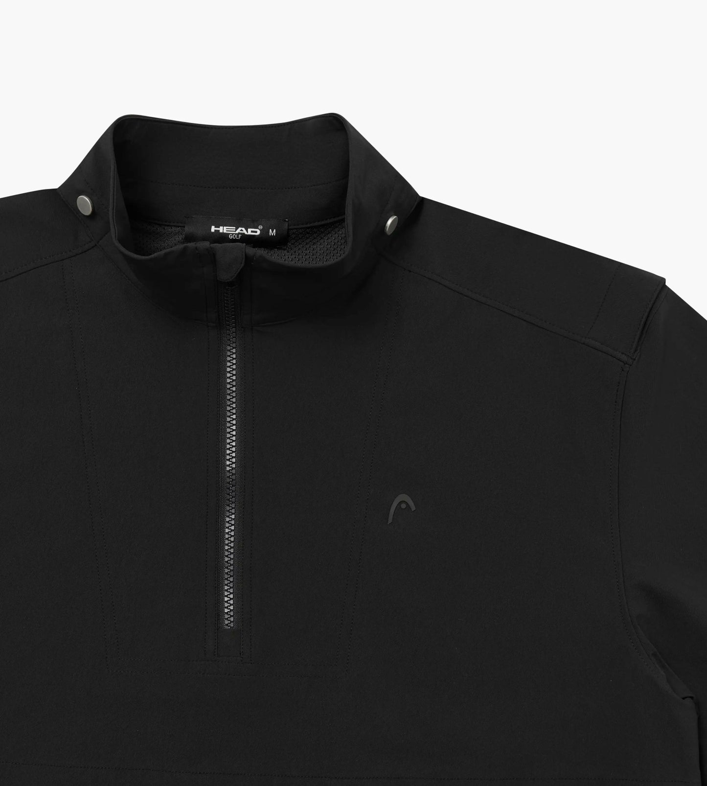 Head Golf Mens Short Sleeve Anorak - Black