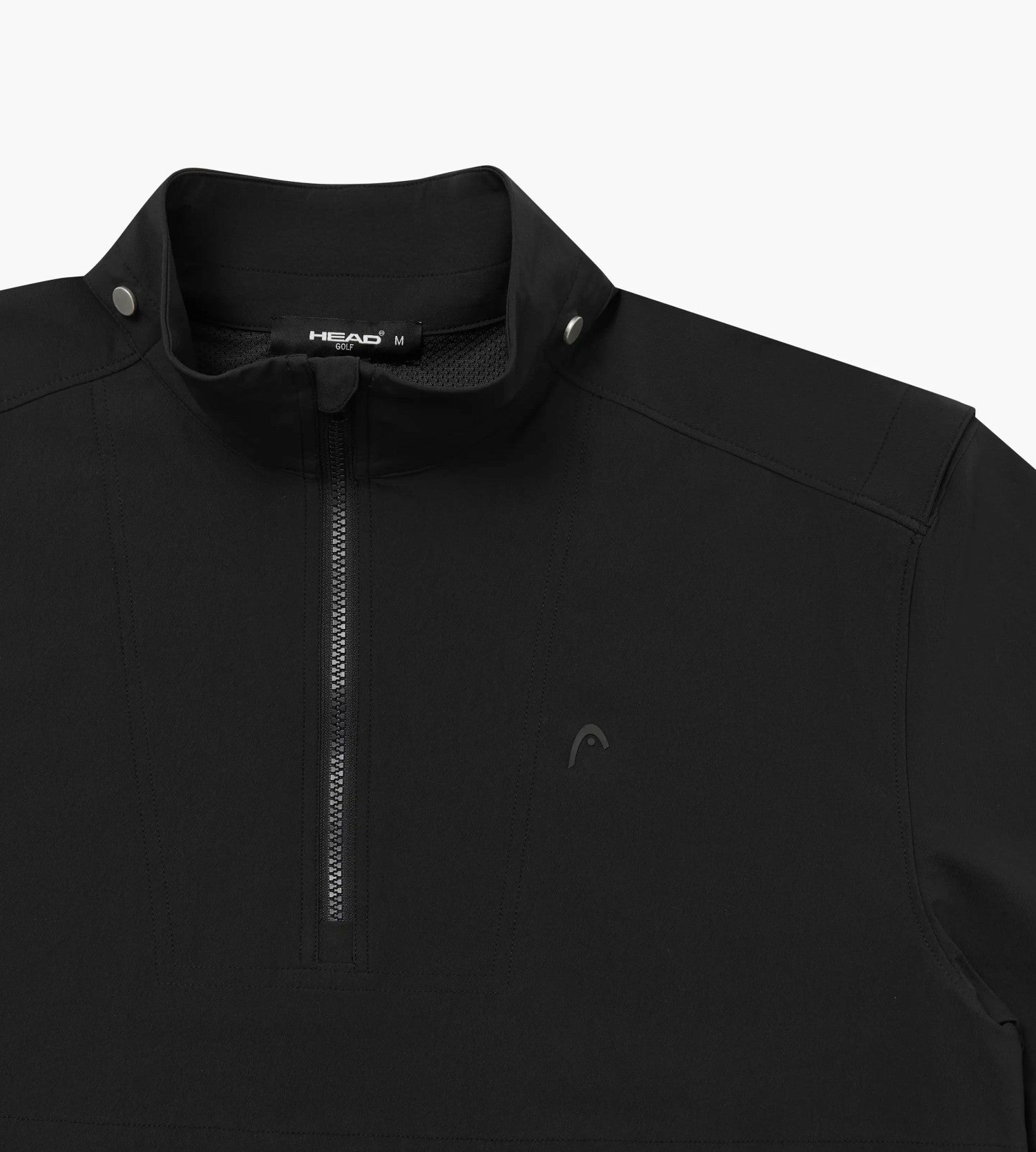 Head Golf Mens Short Sleeve Anorak - Black