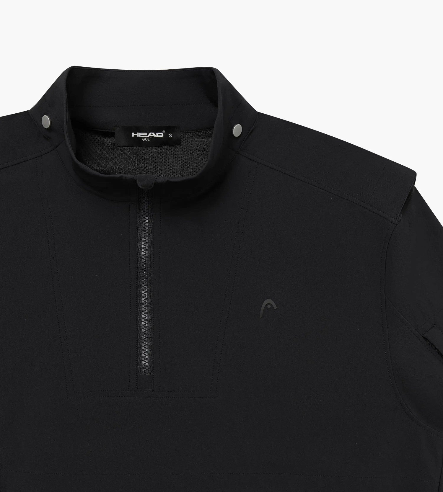 Head Golf Mens Long Sleeve Anorak - Black