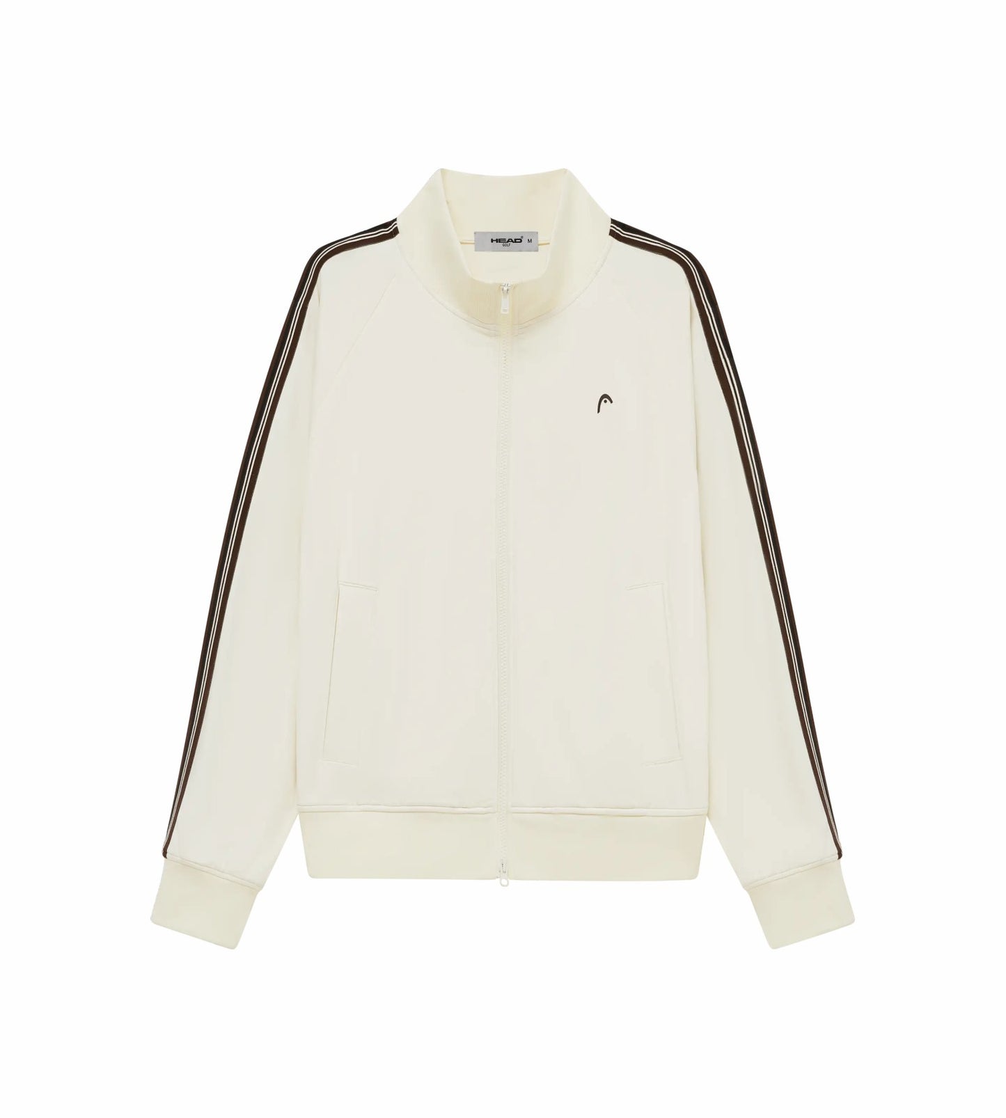 Head Golf Mens Tape Track Jacket - Cream