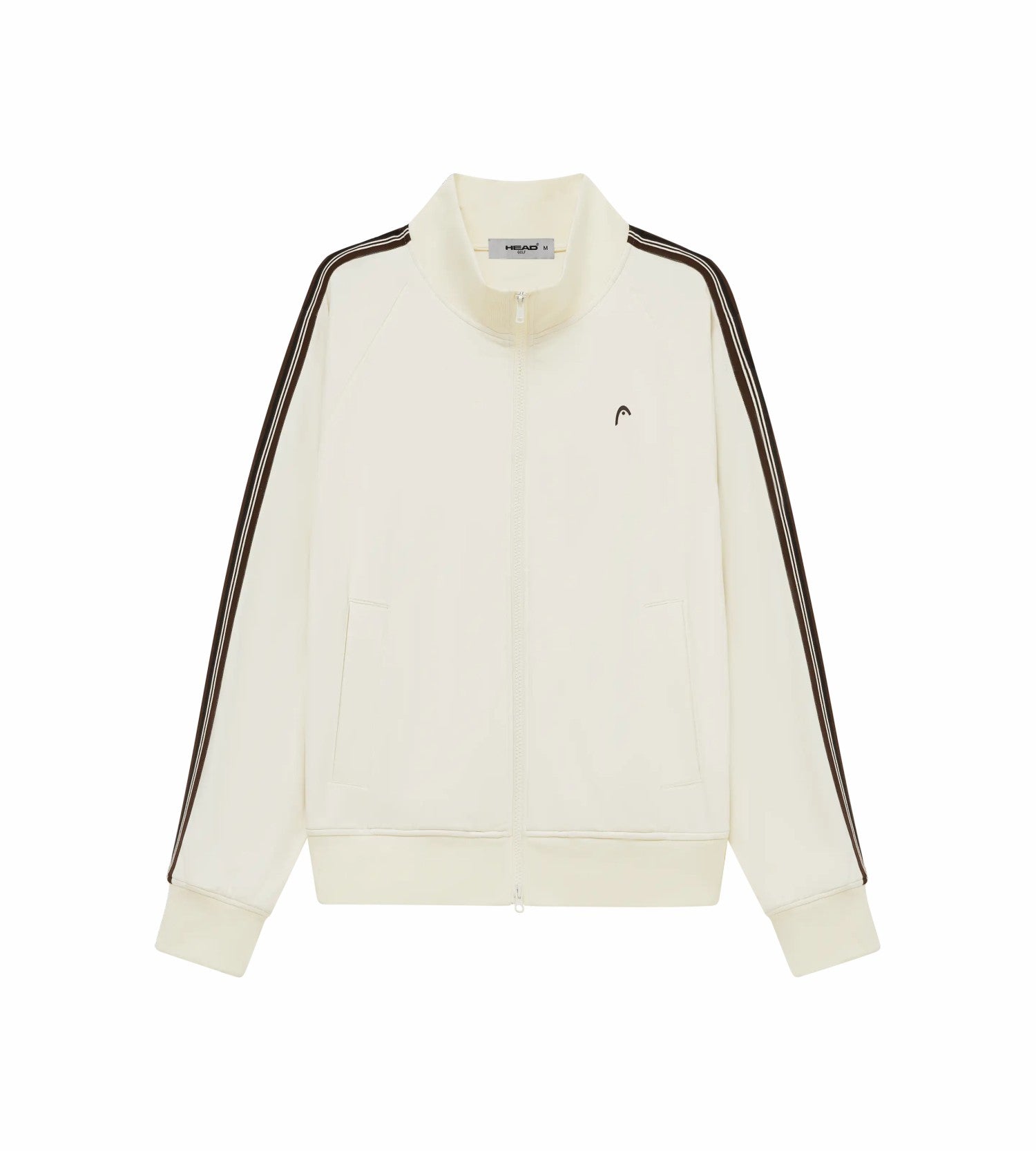 Head Golf Mens Tape Track Jacket - Cream
