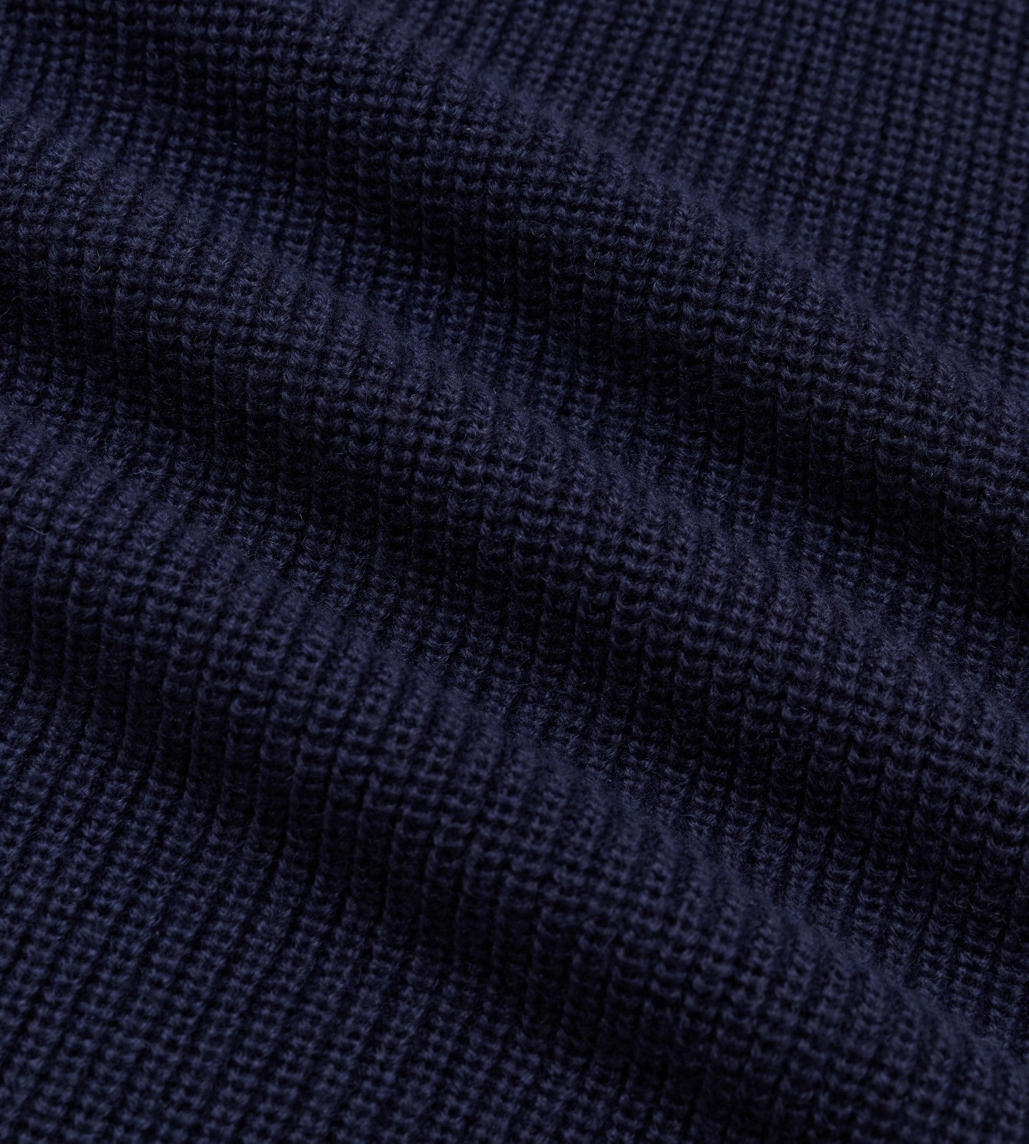 Head Golf Wool Quarter Button Sweater - Deep Navy