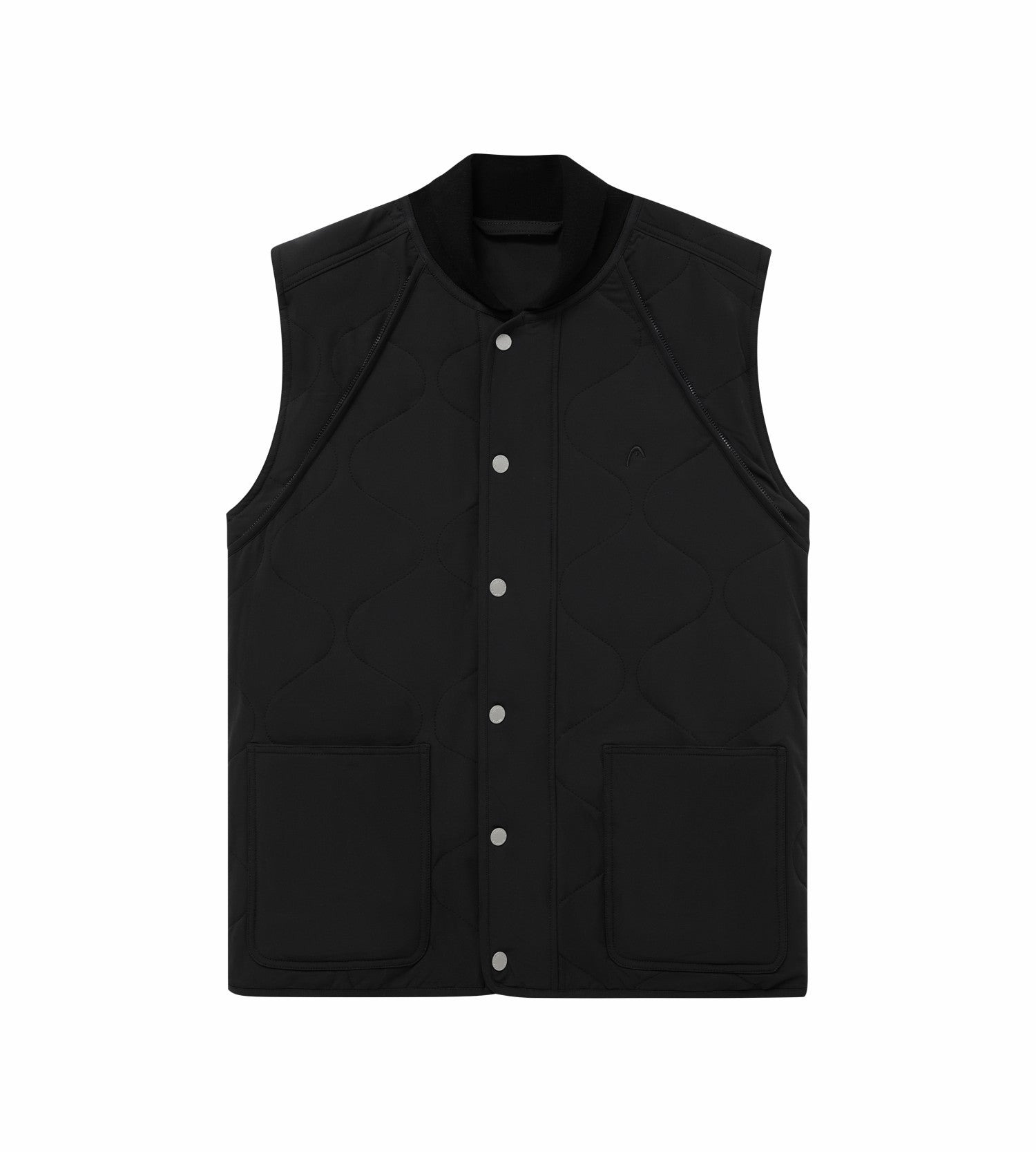 Head Golf Detachable Quilted Jacket - Black