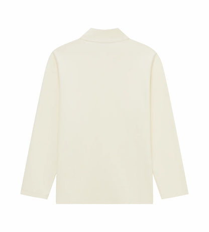 Head Golf Mens Zip Collar Sweatshirt - Cream