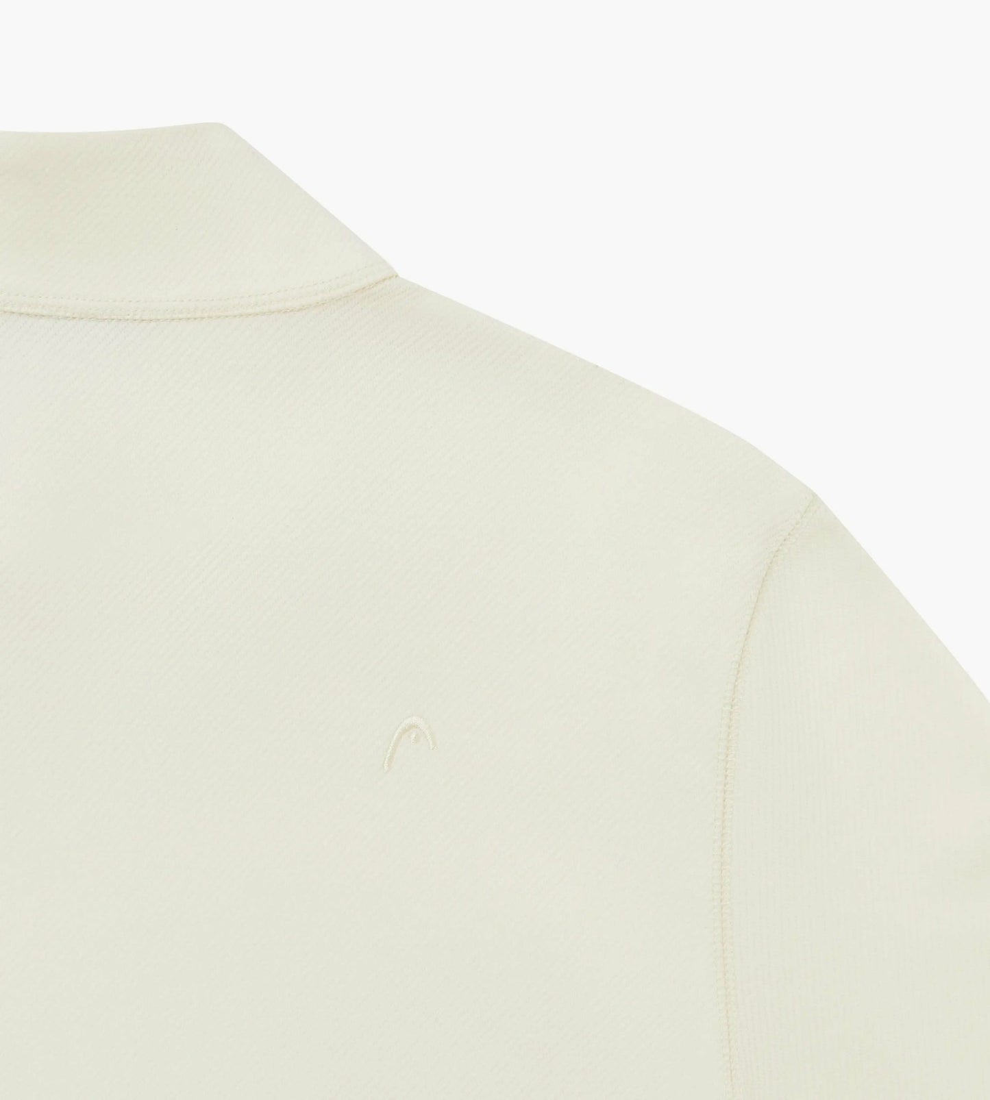 Head Golf Mens Zip Collar Sweatshirt - Cream