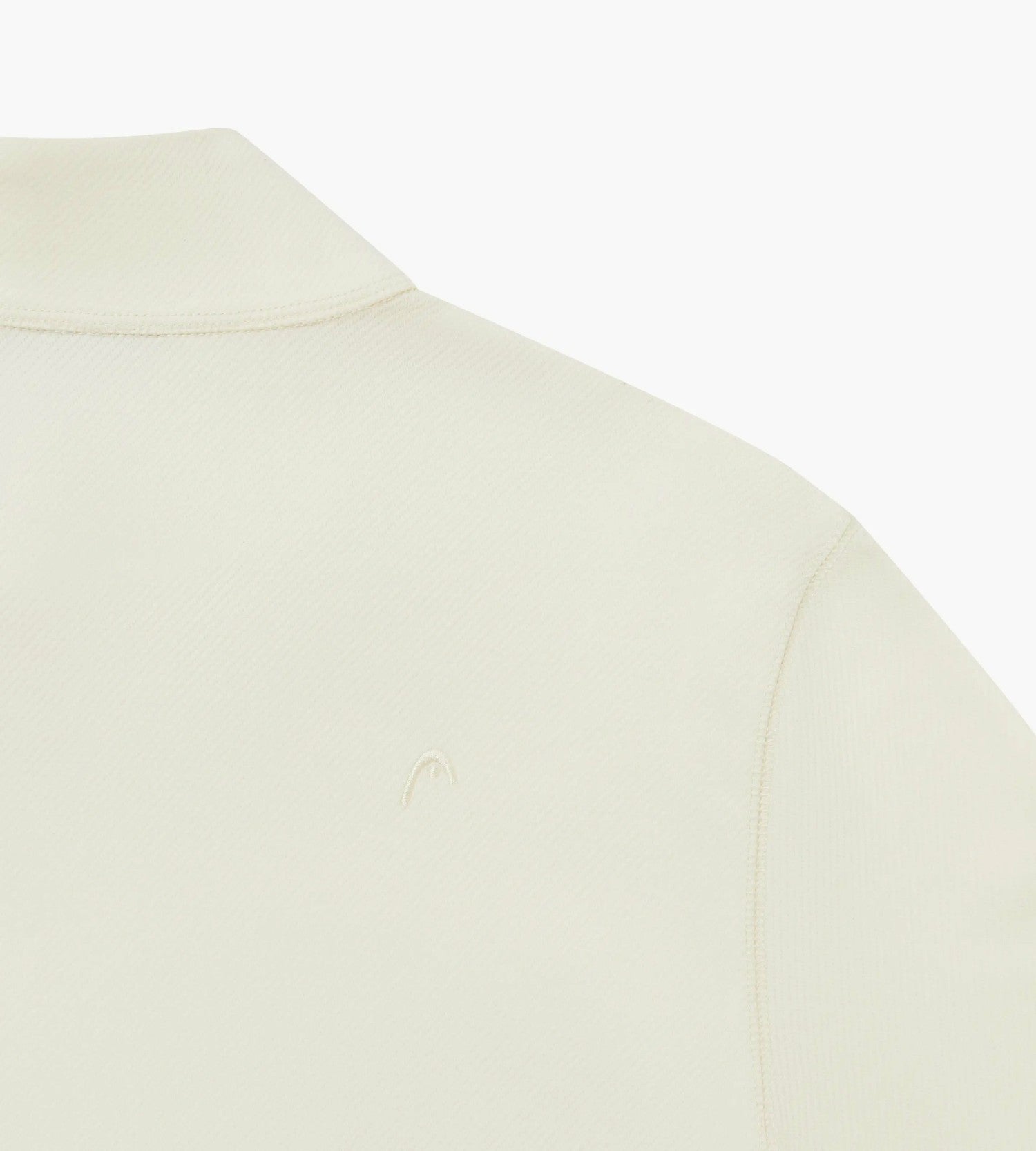 Head Golf Mens Zip Collar Sweatshirt - Cream