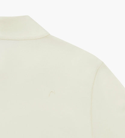 Head Golf Mens Zip Collar Sweatshirt - Cream