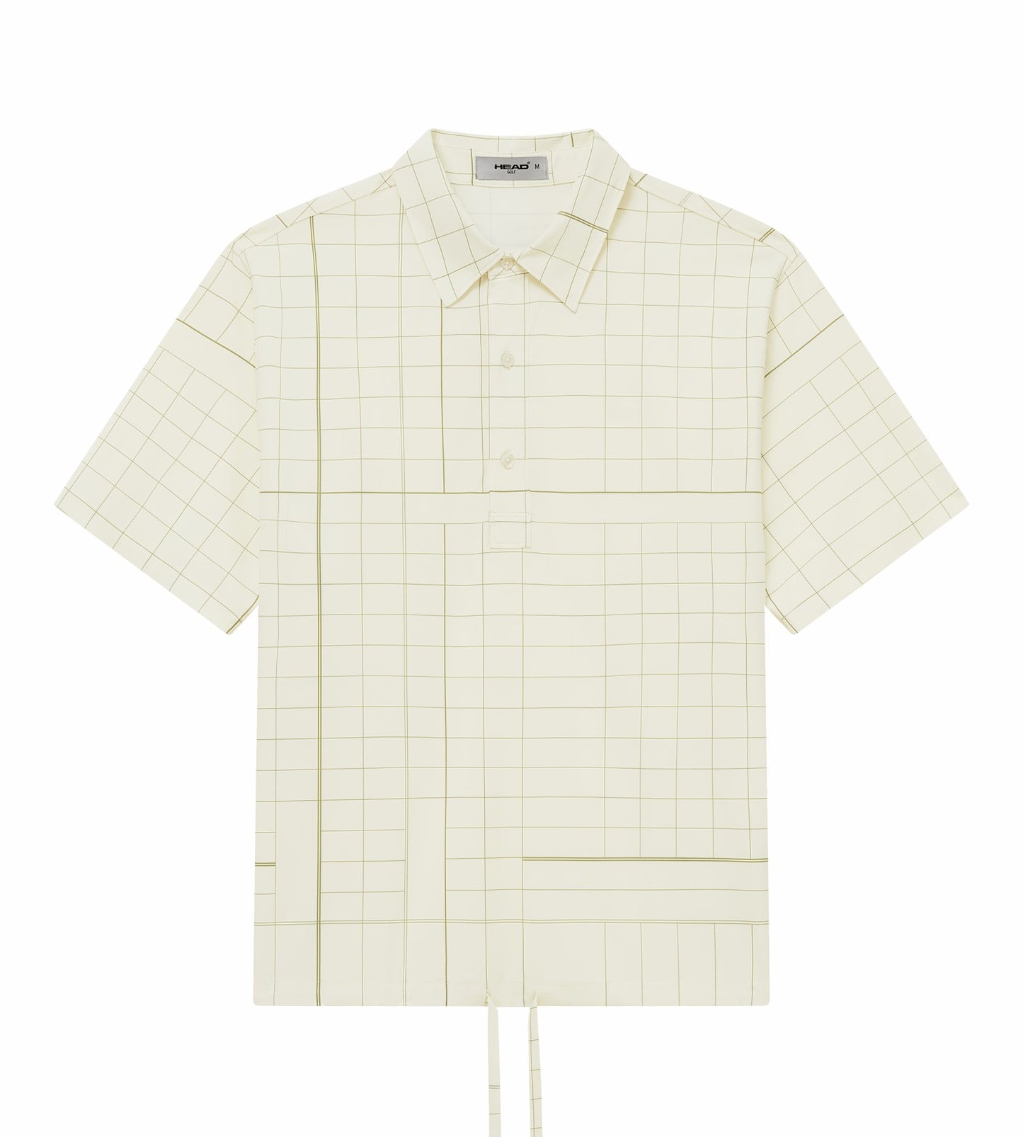 Head Golf Drawstring-Hem Polo - Score Card Print