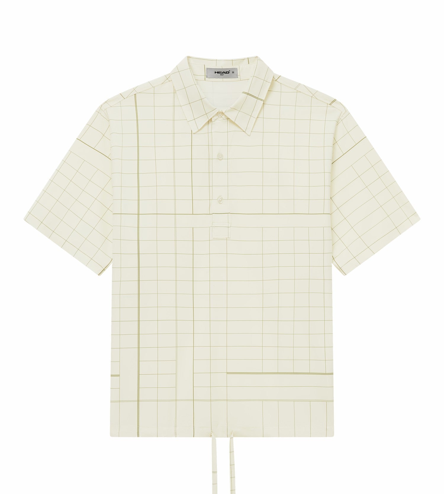 Head Golf Drawstring-Hem Polo - Score Card Print