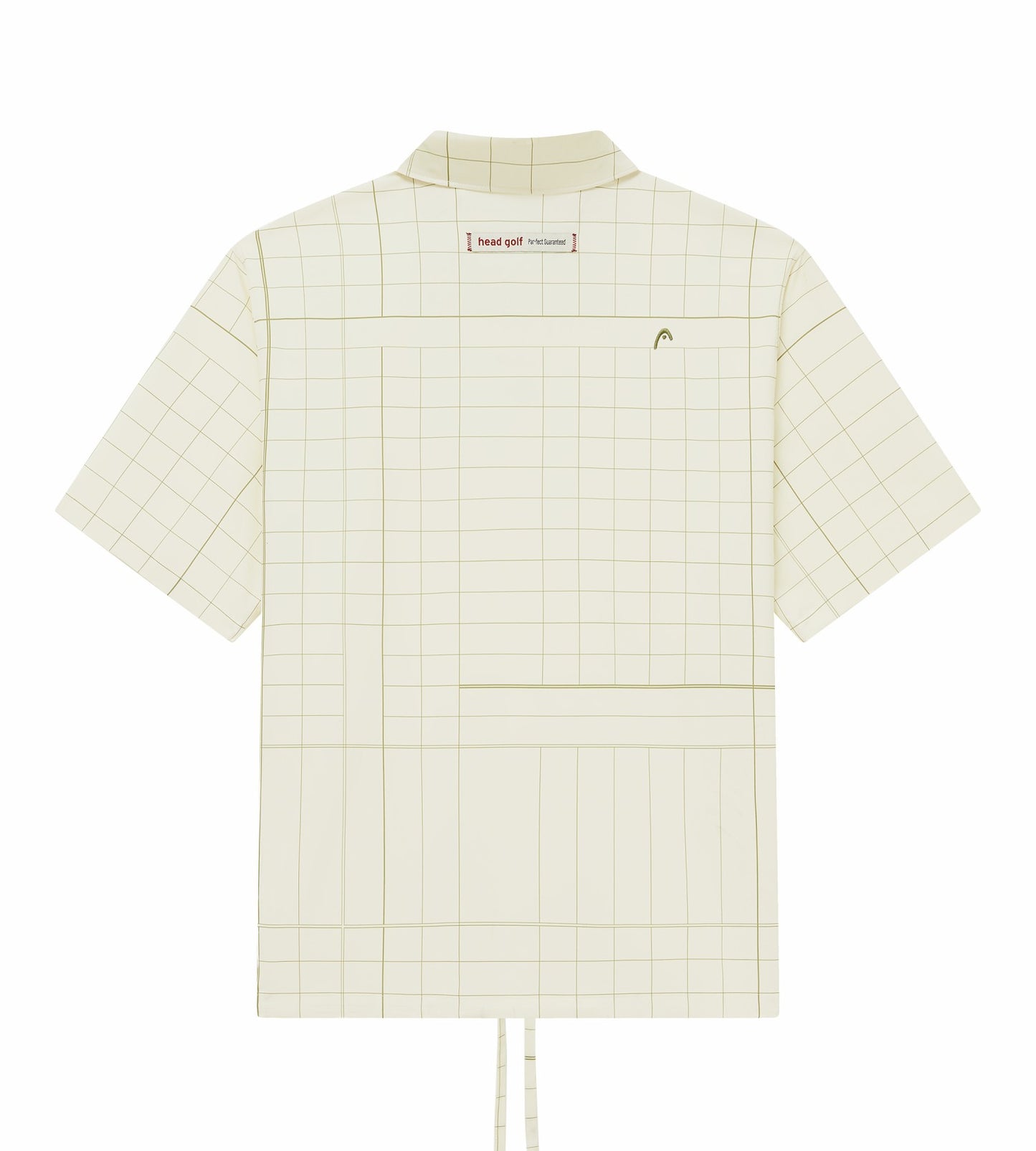 Head Golf Drawstring-Hem Polo - Score Card Print