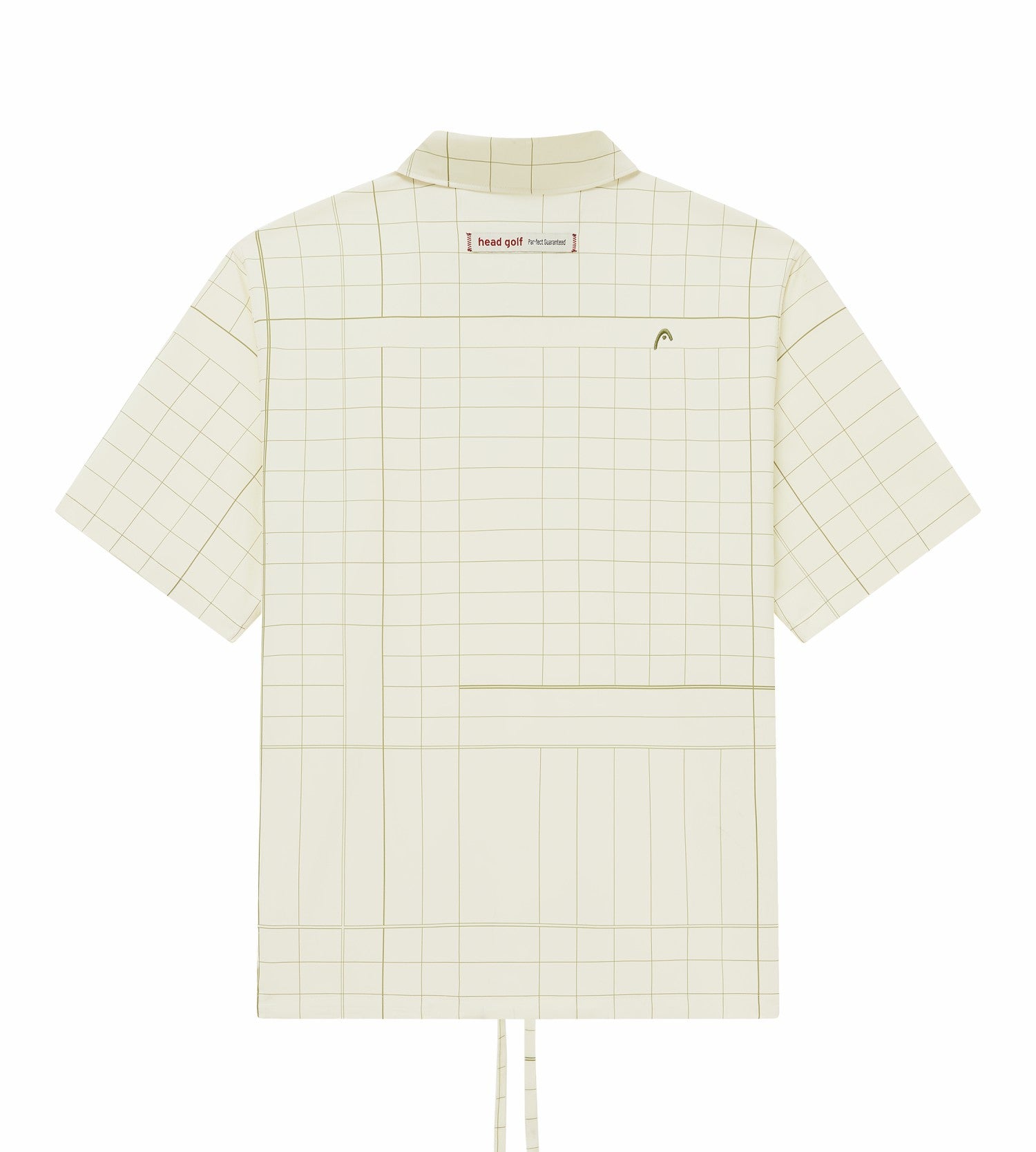 Head Golf Drawstring-Hem Polo - Score Card Print