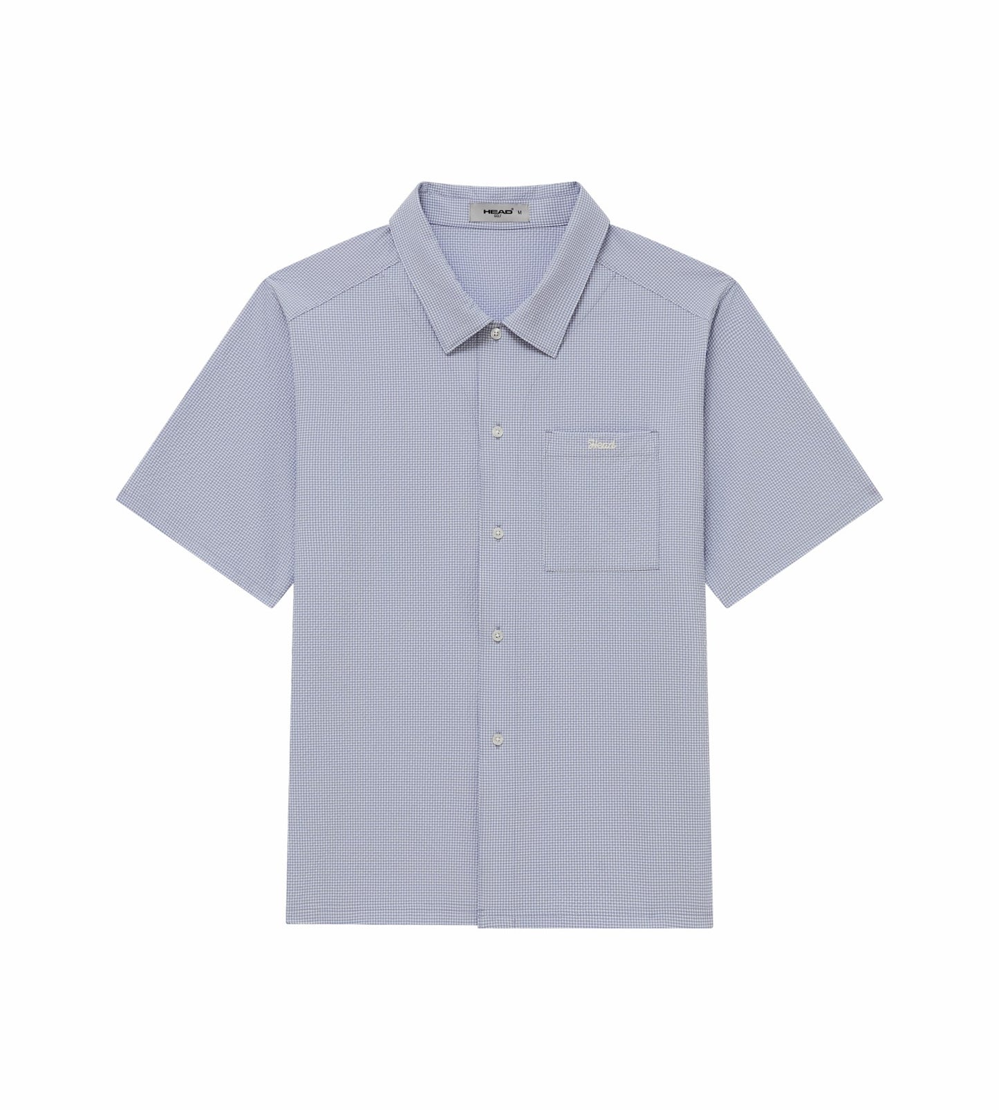 Head Golf Short Sleeve Shirt - CREAM/DUSTY BLUE