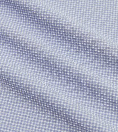 Head Golf Short Sleeve Shirt - CREAM/DUSTY BLUE