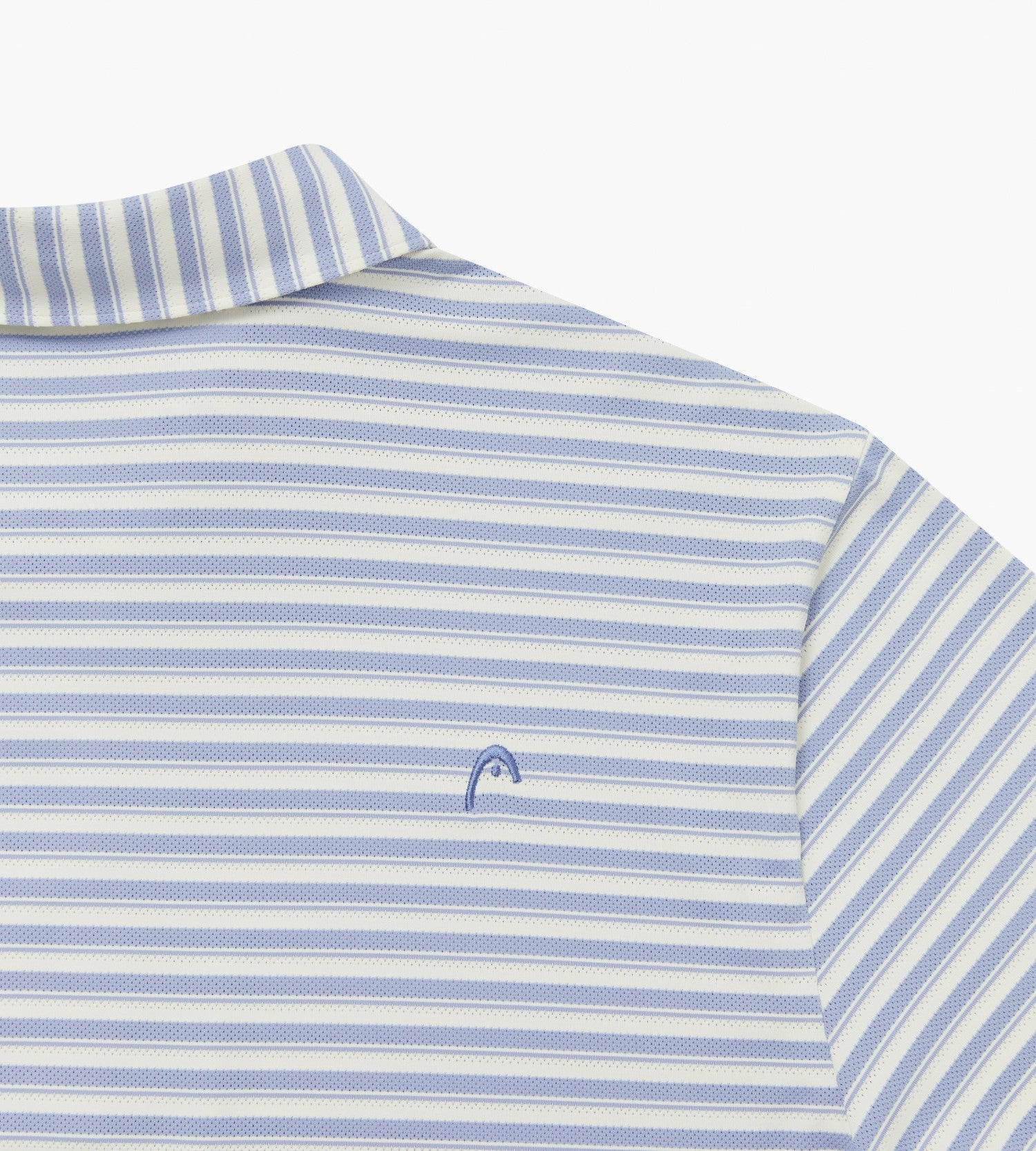 Head Golf Engineer Stripe Polo - DUSTY BLUE/WHITE