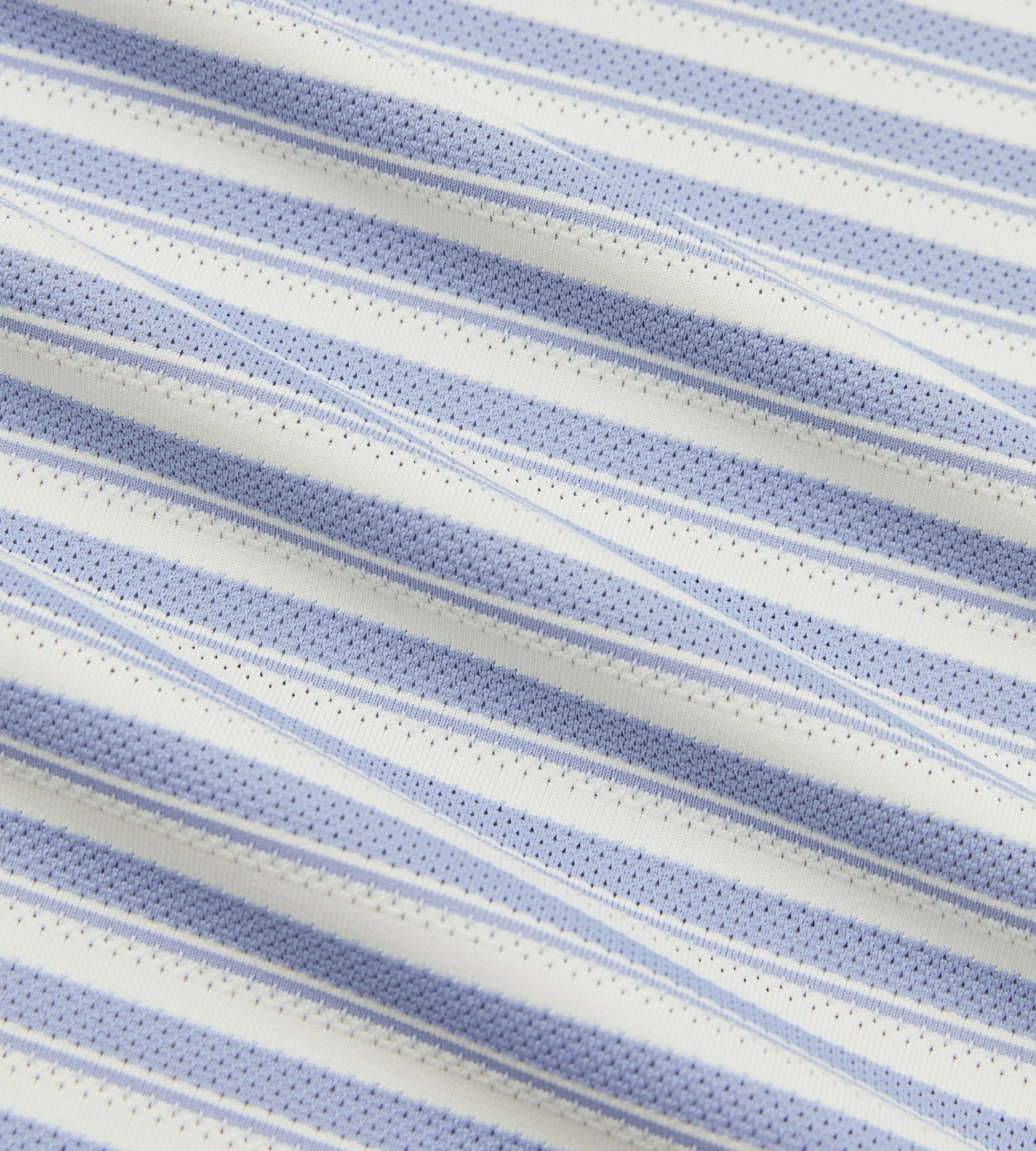 Head Golf Engineer Stripe Polo - DUSTY BLUE/WHITE