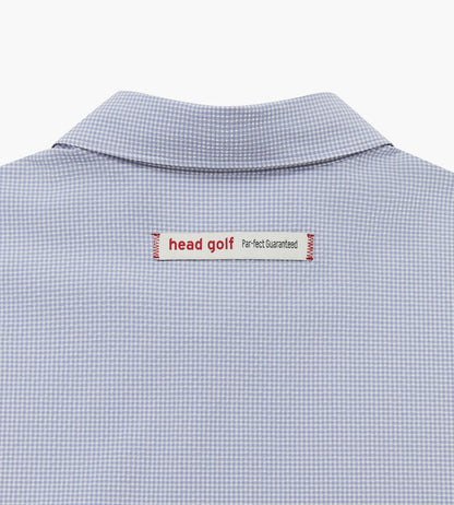 Head Golf Drawstring-Hem Polo - CREAM/DUSTY BLUE