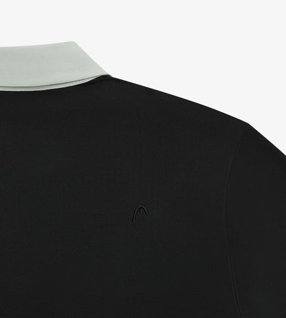 Head Golf Mens Color Block Polo - Black
